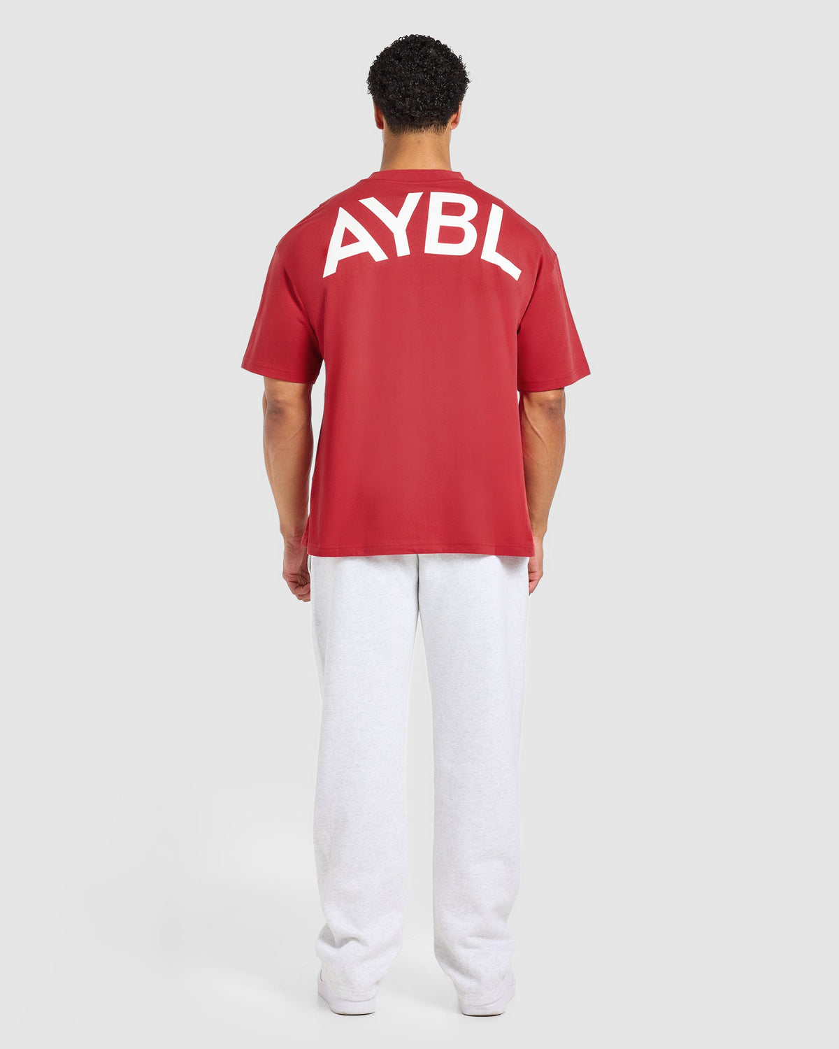 Essential Oversized T Shirt - Rouge
