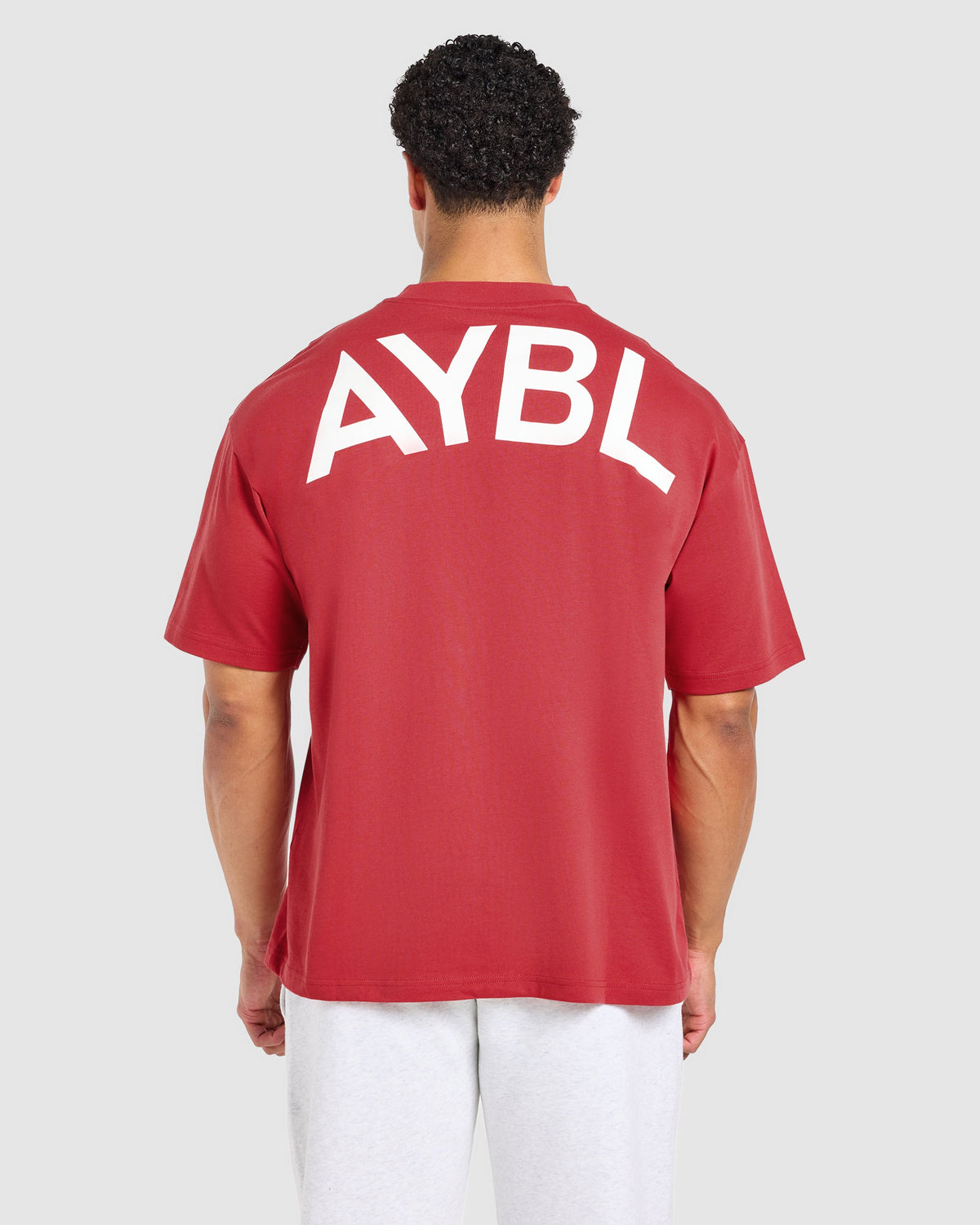 Essential Oversized T Shirt - Rouge