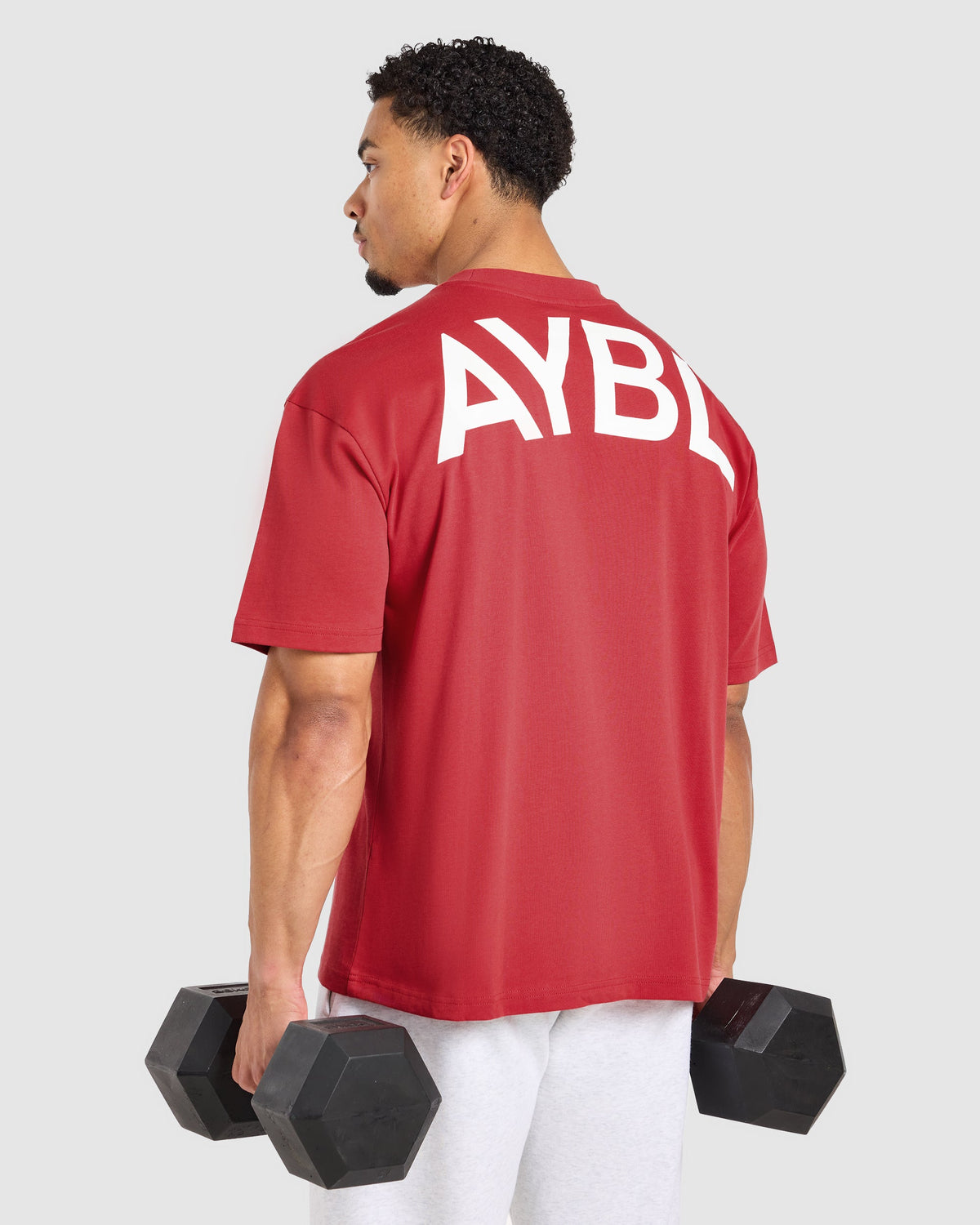 Essential Oversized T Shirt - Rouge