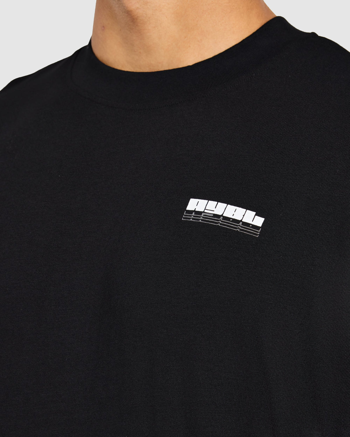 Anime Bench Press Oversized T Shirt - Noir