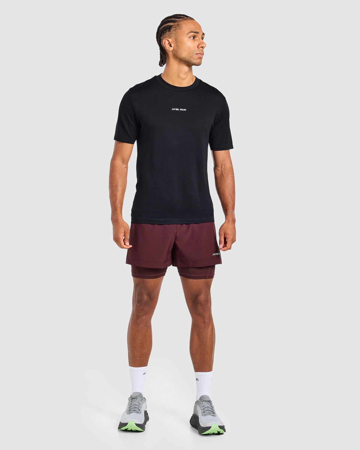 Run Seamless T Shirt - Noir