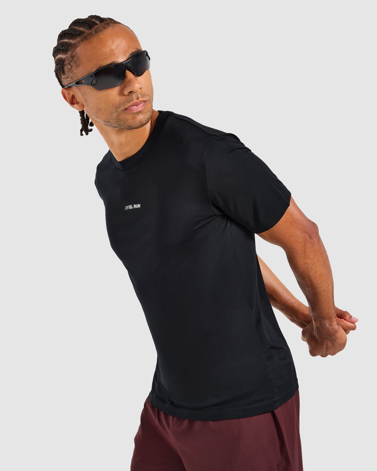 Run Seamless T Shirt - Noir