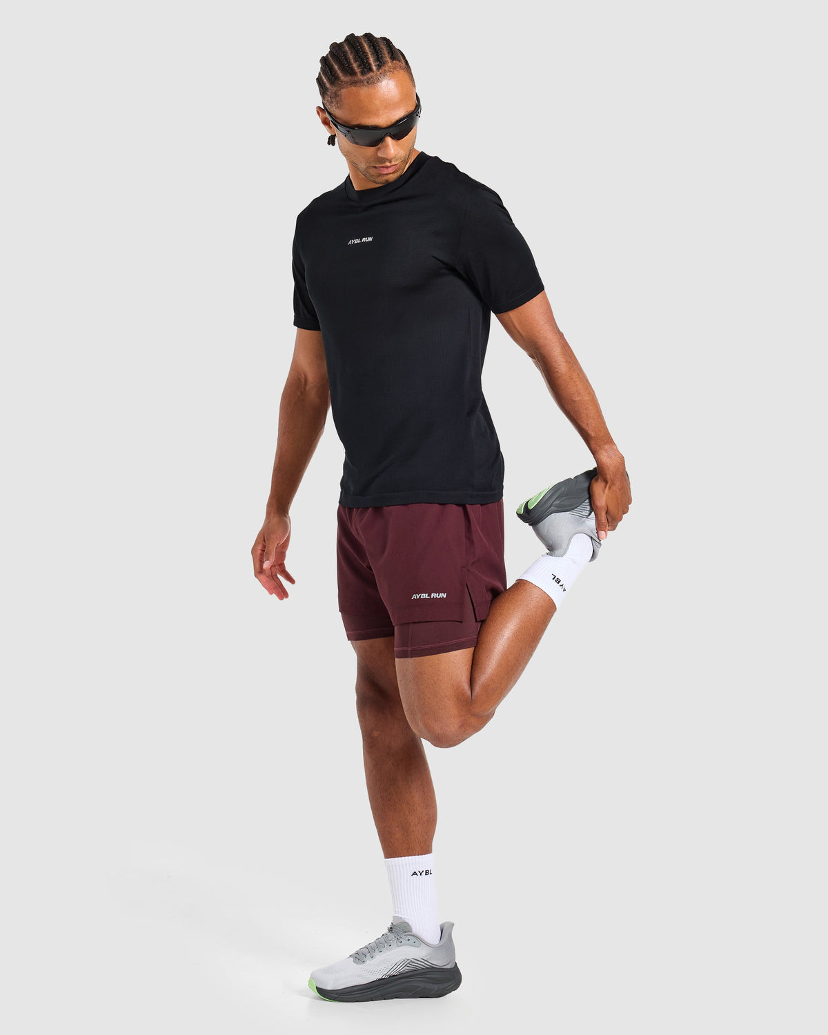 Run Seamless T Shirt - Noir