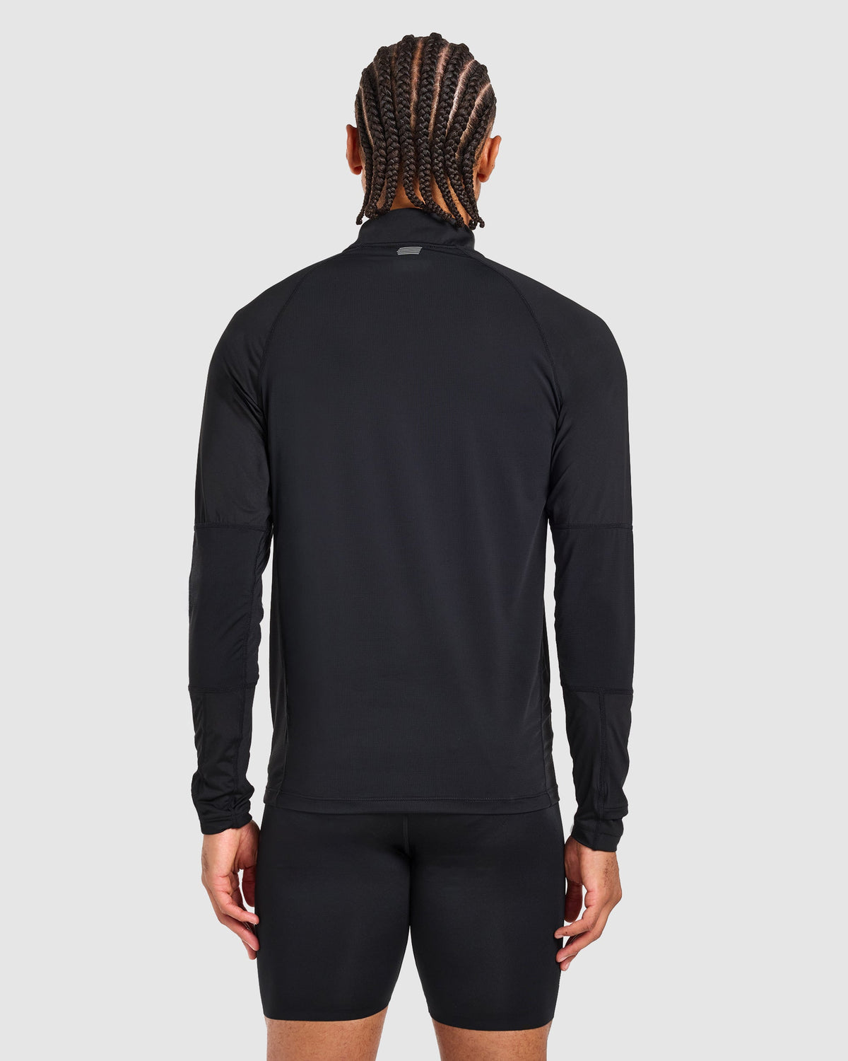 Run 1/4 Zip Pullover - Noir