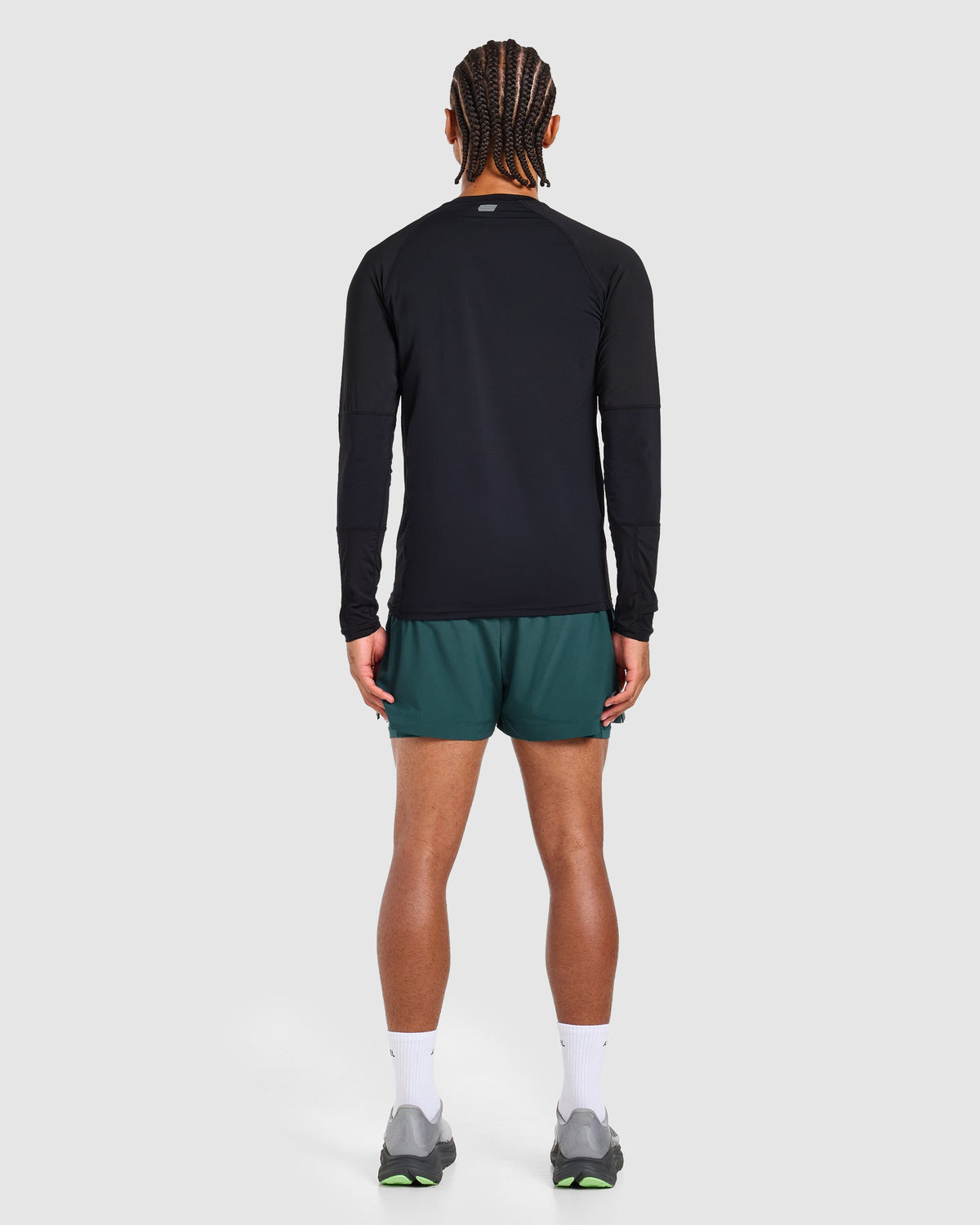 Run Long Sleeve T Shirt - Noir