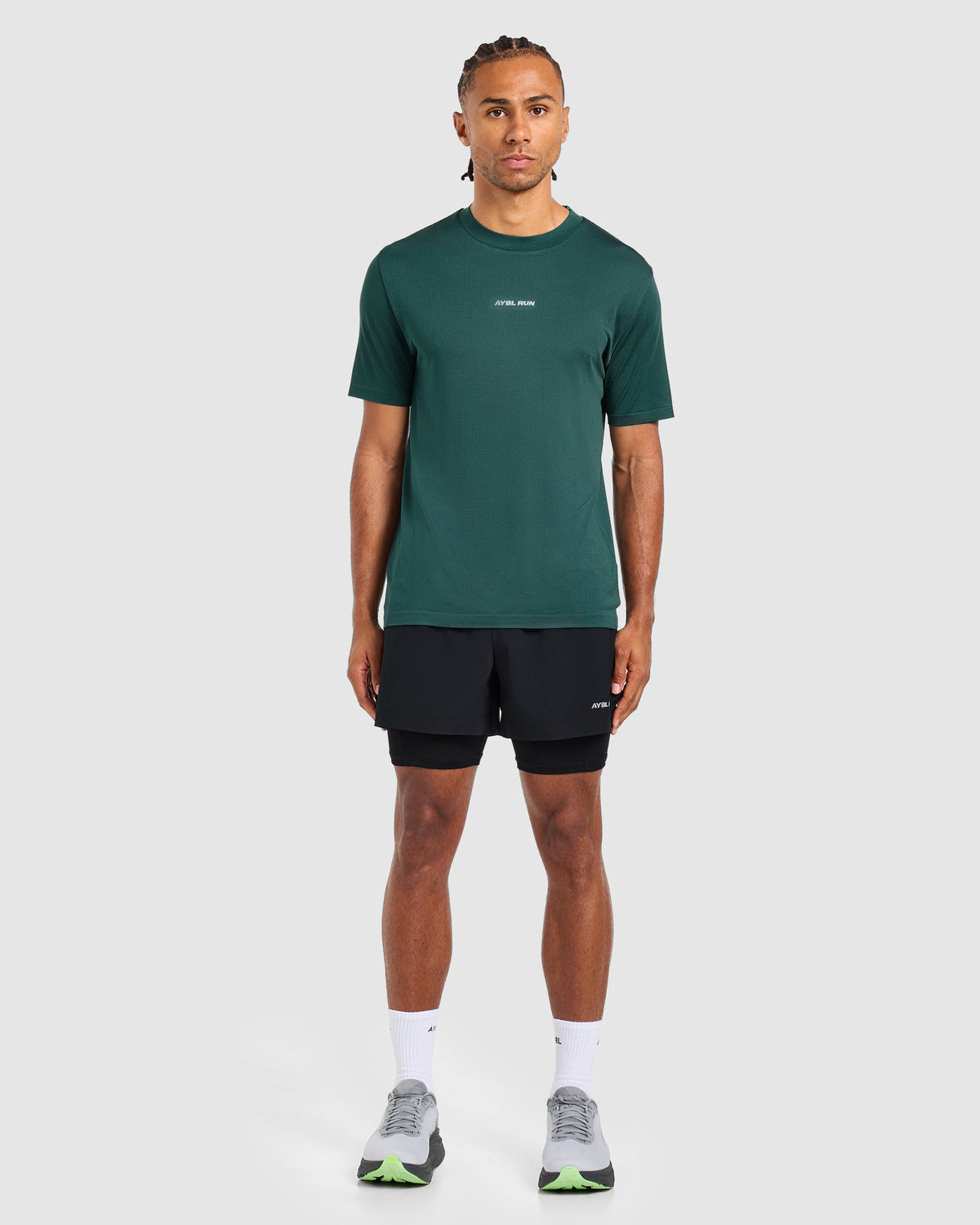 Run Seamless T Shirt - Dark Teal