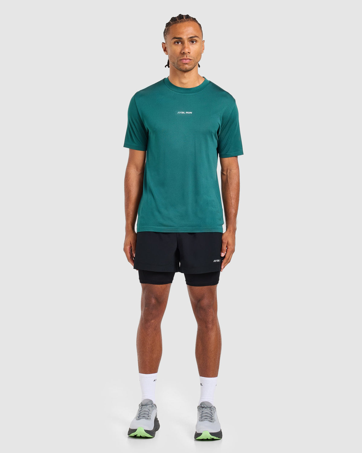 Run 2 in 1 Shorts - Noir
