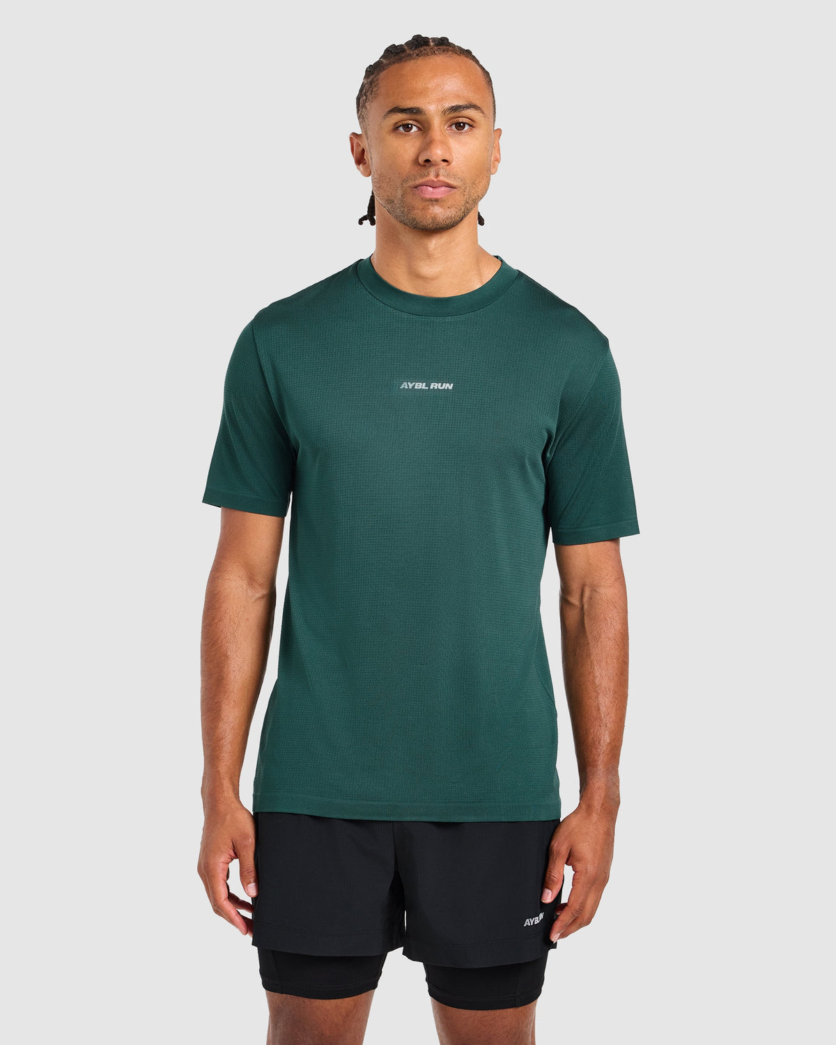Run Seamless T Shirt - Dark Teal