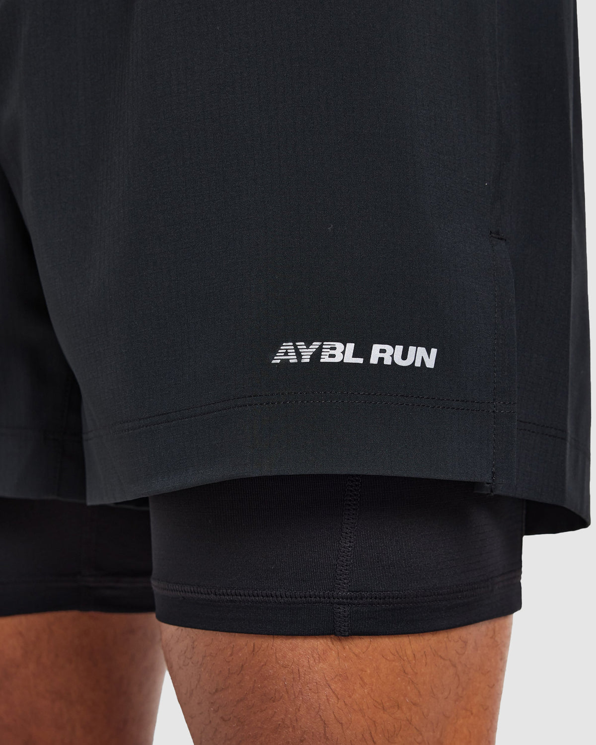 Run 2 in 1 Shorts - Noir