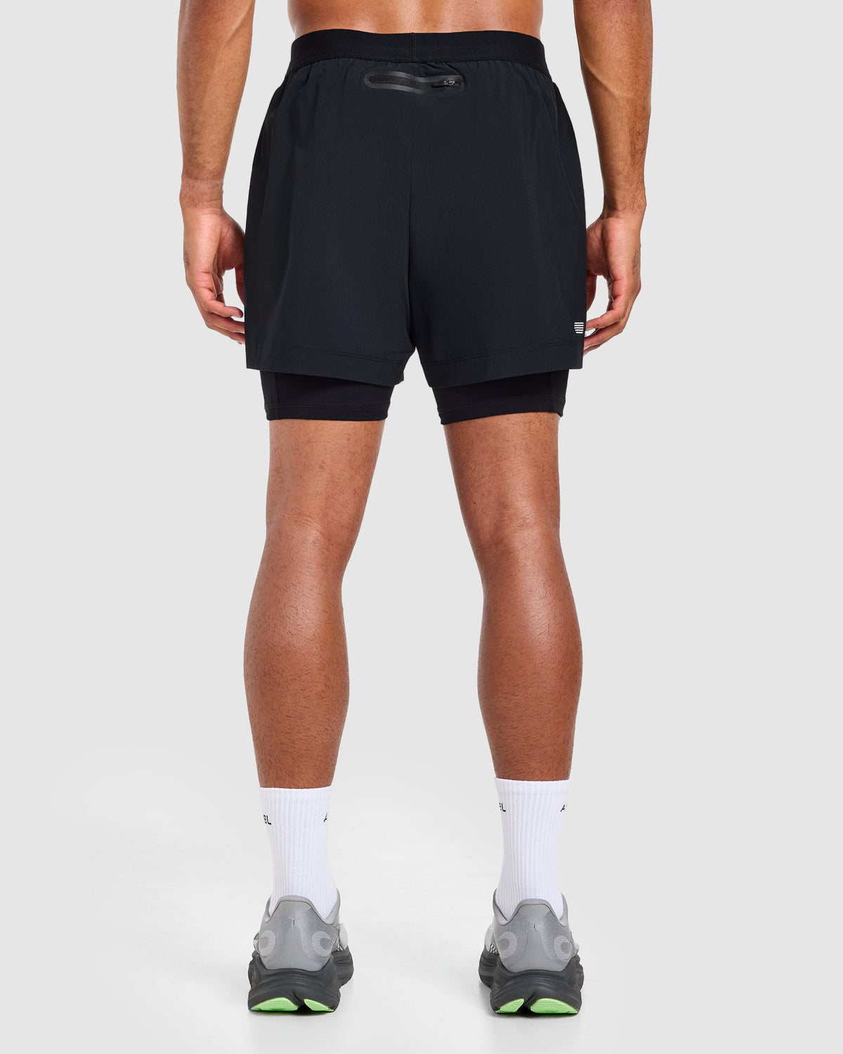 Run 2 in 1 Shorts - Noir