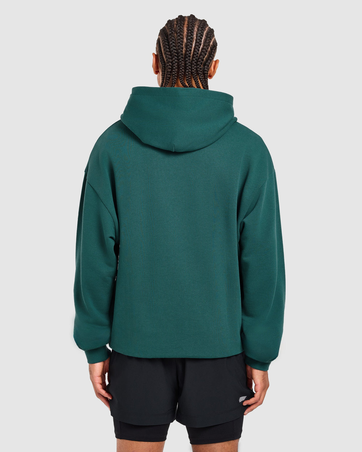 Run Graphic Hoodie - Dark Teal