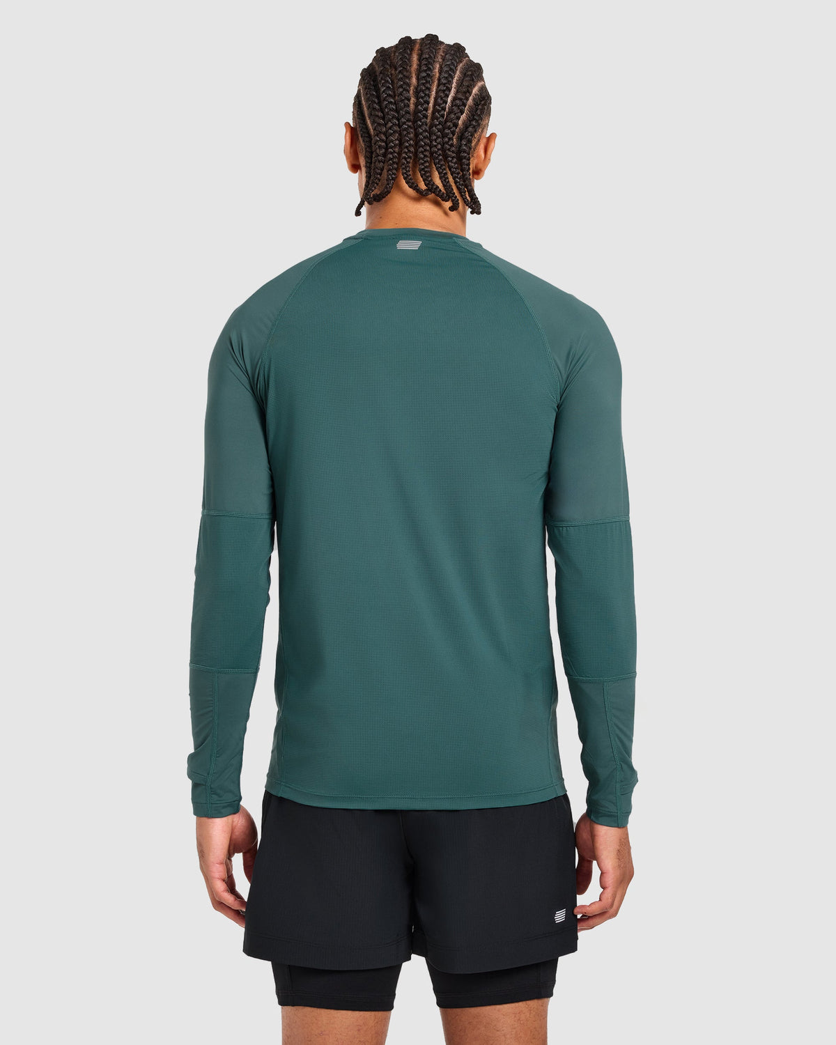 Run Long Sleeve T Shirt - Dark Teal