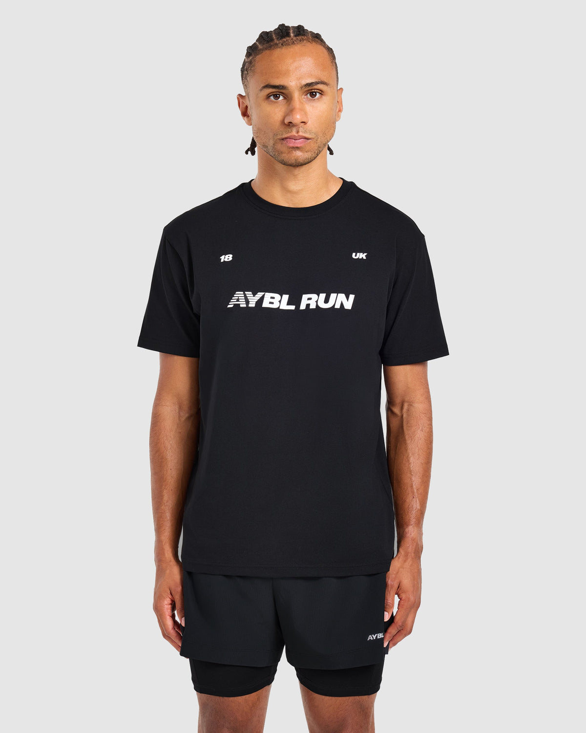 Run Graphic T Shirt - Noir