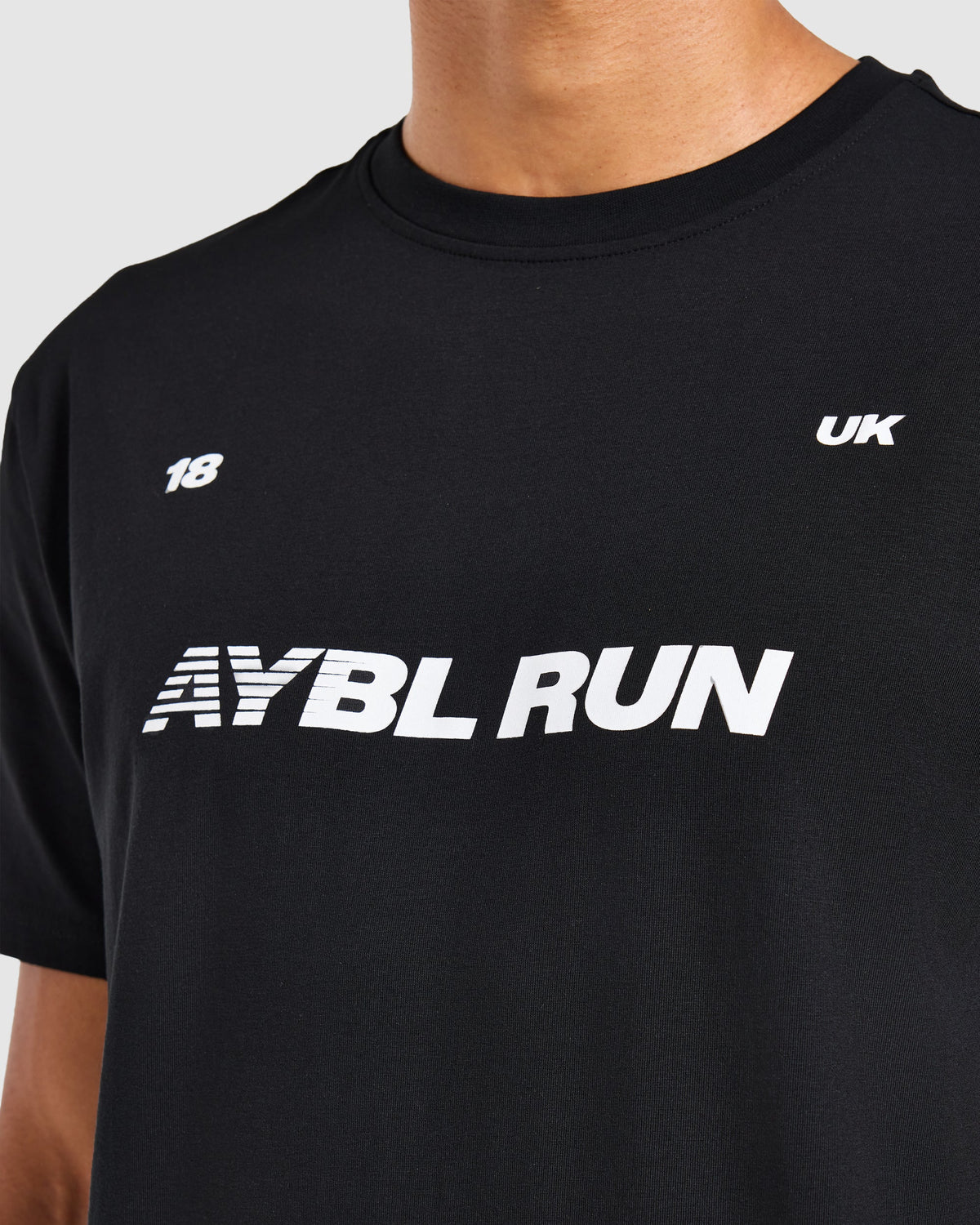 Run Graphic T Shirt - Noir