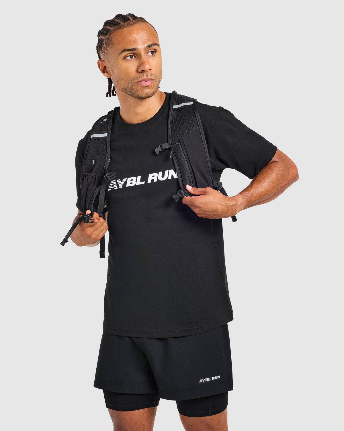 Run Graphic T Shirt - Noir