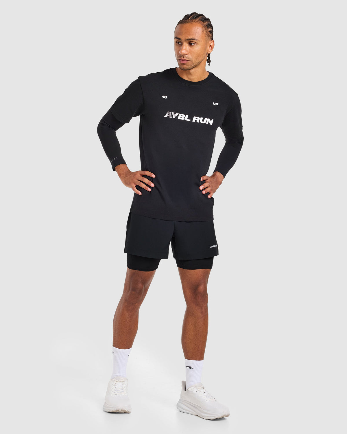 Run Graphic T Shirt - Noir