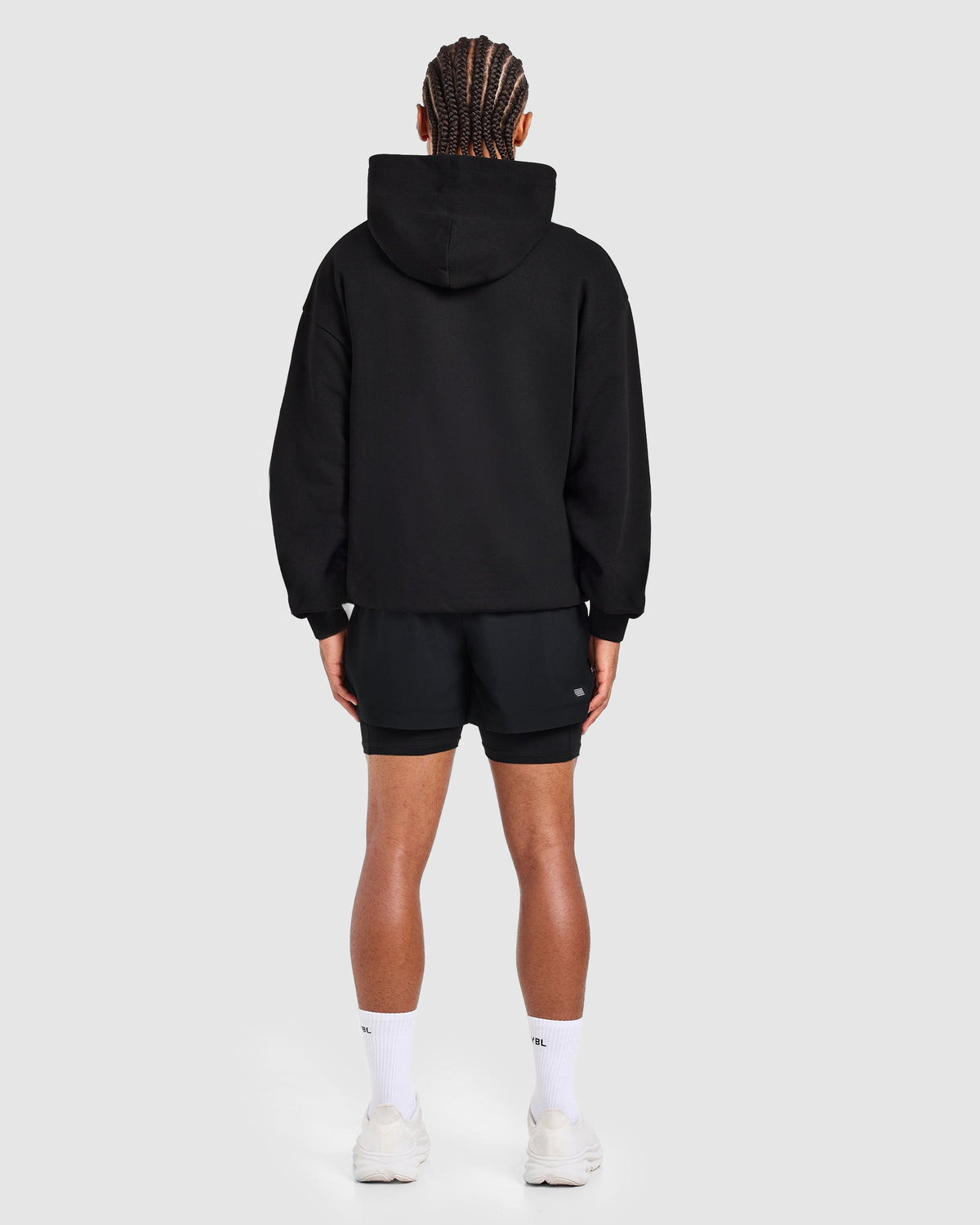 Run Graphic Hoodie - Noir