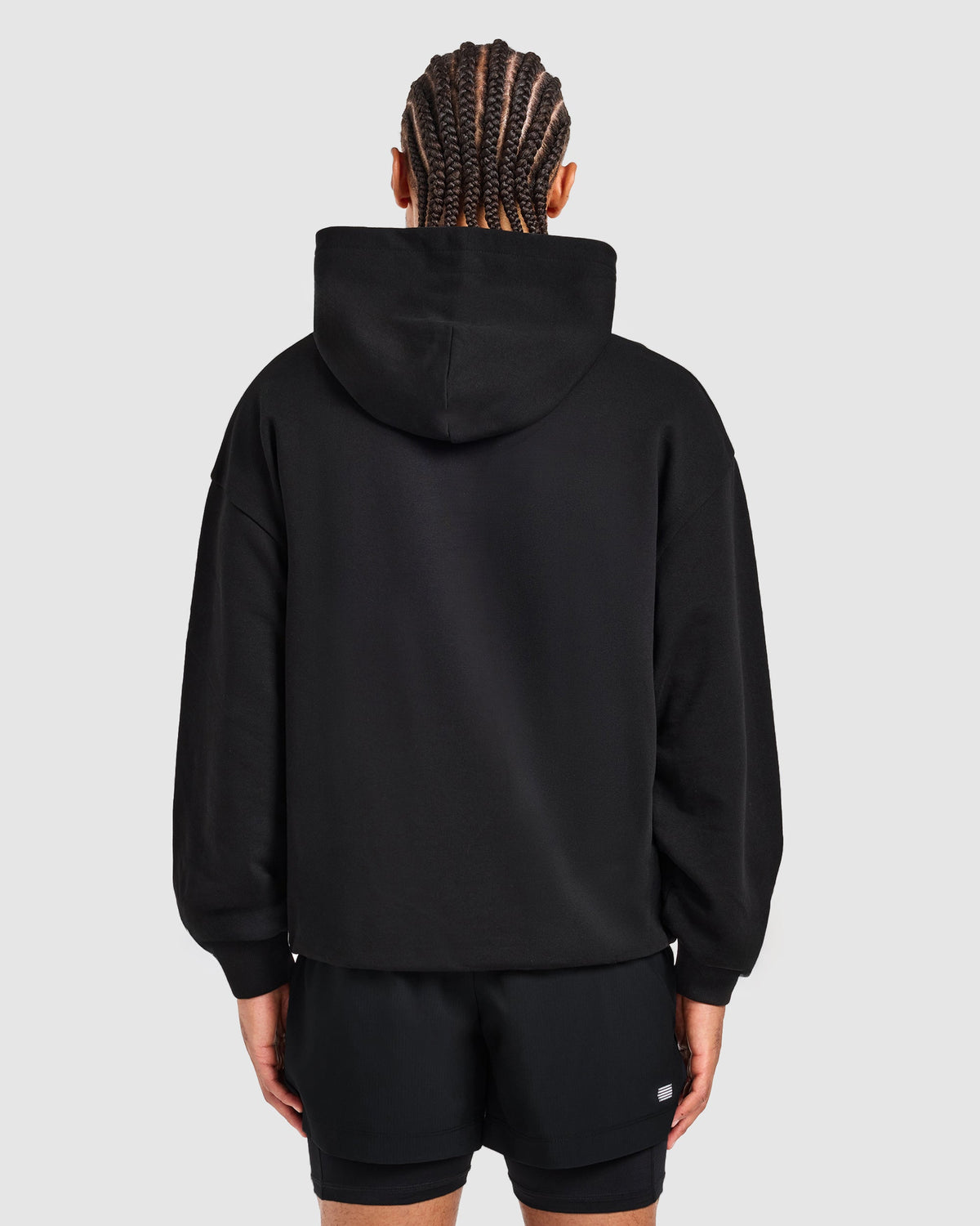 Run Graphic Hoodie - Noir