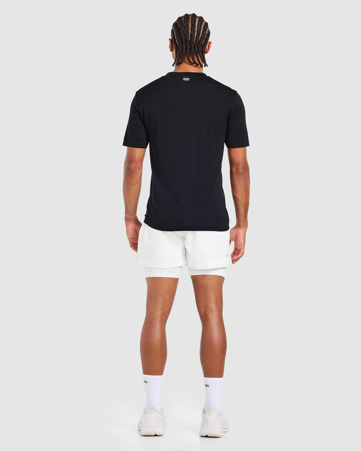 Run 2 in 1 Shorts - Blanc