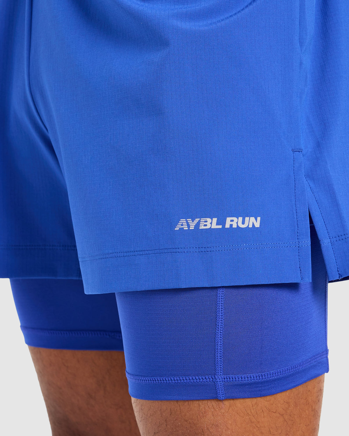 Run 2 in 1 Shorts - Neon Cobalt