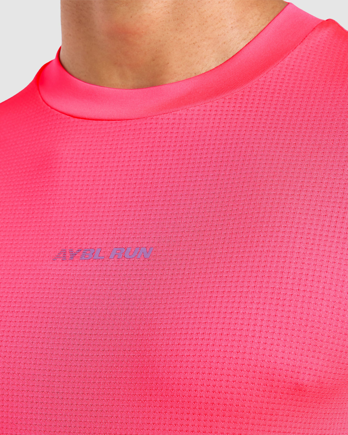 Run Seamless T Shirt - Neon Rose