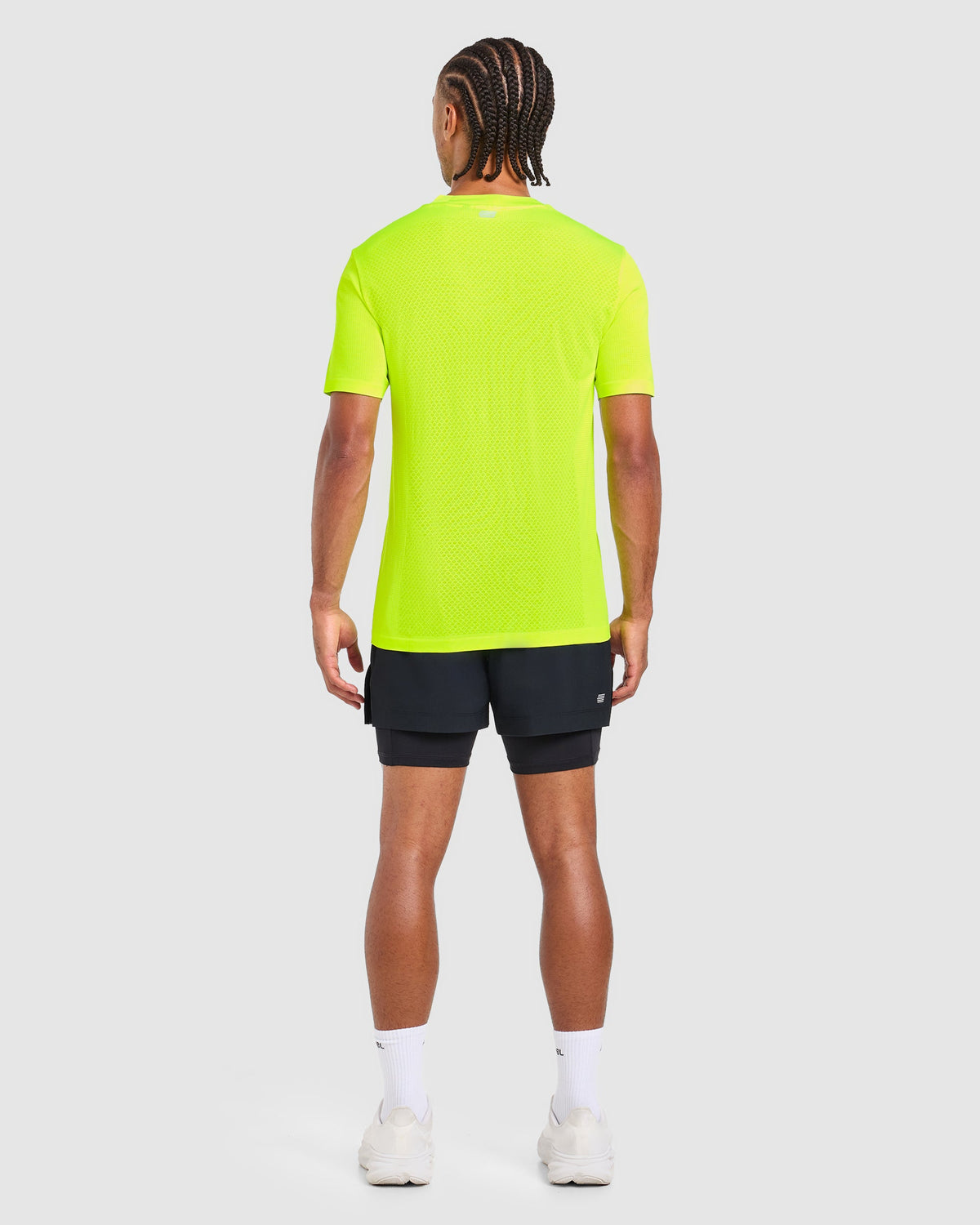Run Seamless T Shirt - Neon Jaune