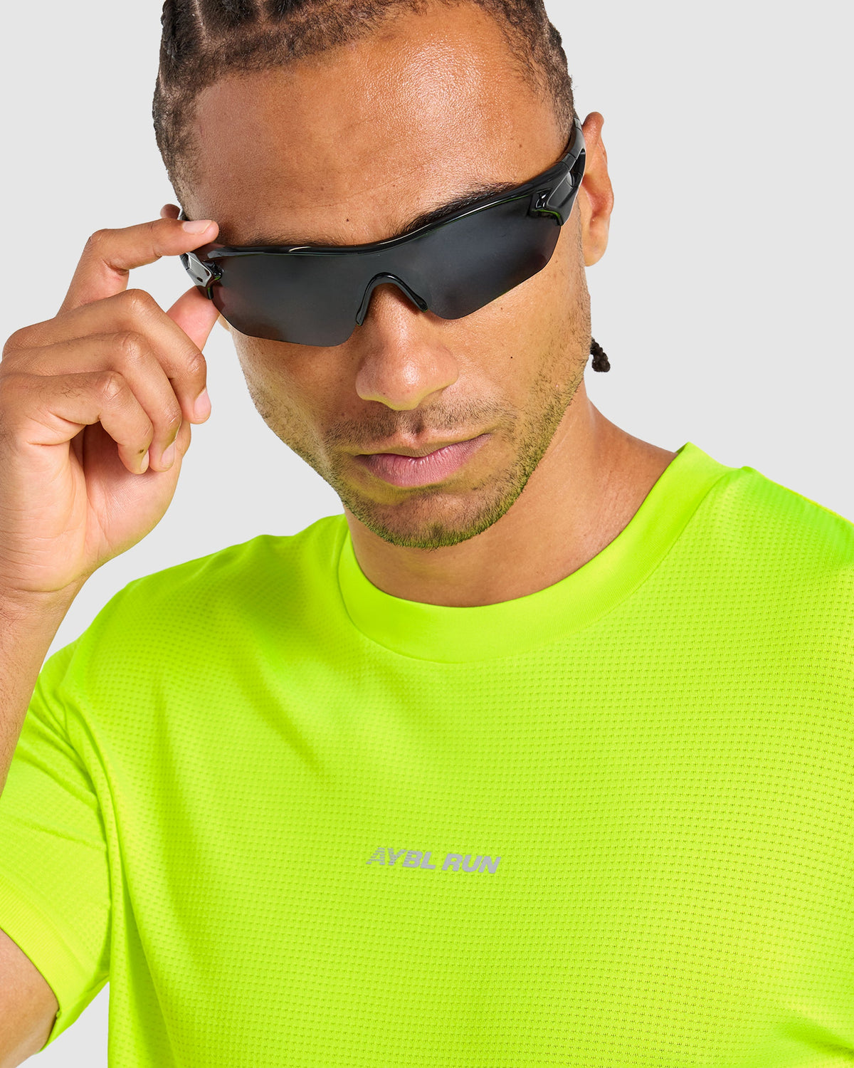Run Seamless T Shirt - Neon Jaune