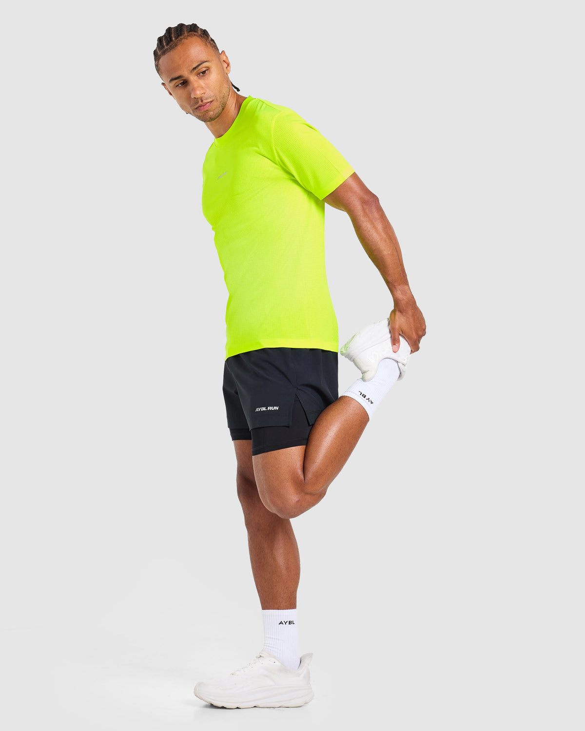 Run Seamless T Shirt - Neon Jaune