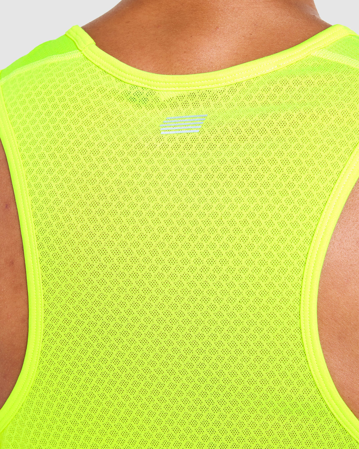 Run Seamless Tank - Neon Jaune