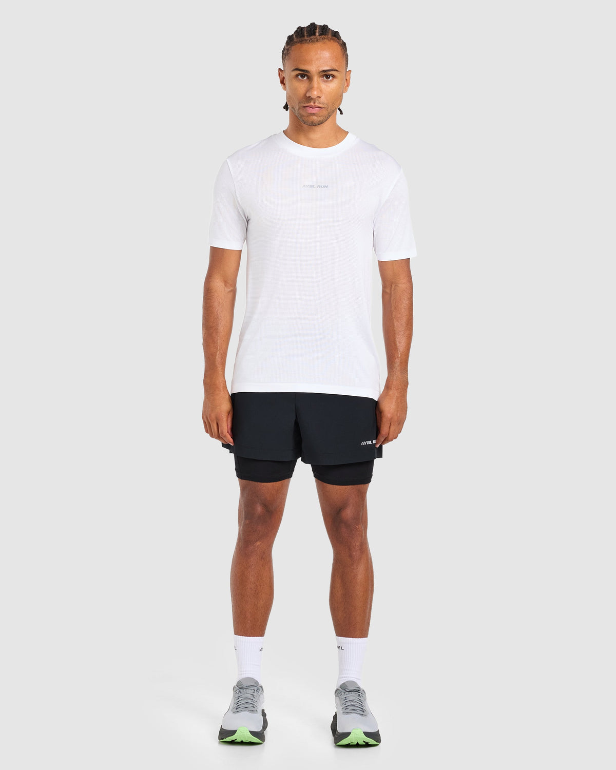 Run Seamless T Shirt - Blanc