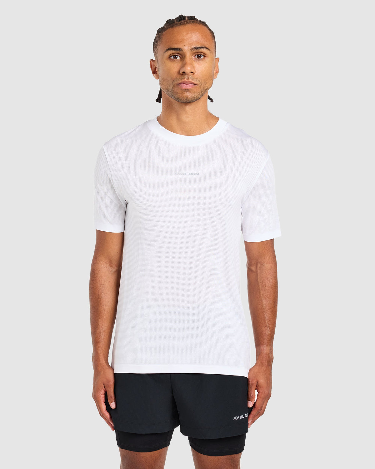 Run Seamless T Shirt - Blanc