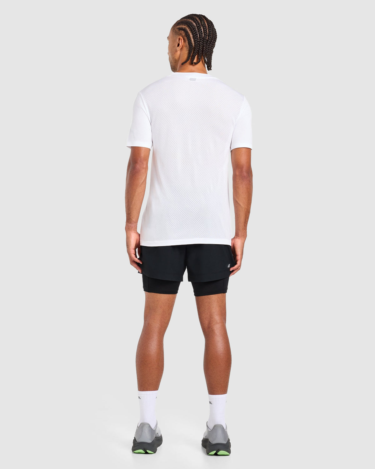 Run Seamless T Shirt - Blanc
