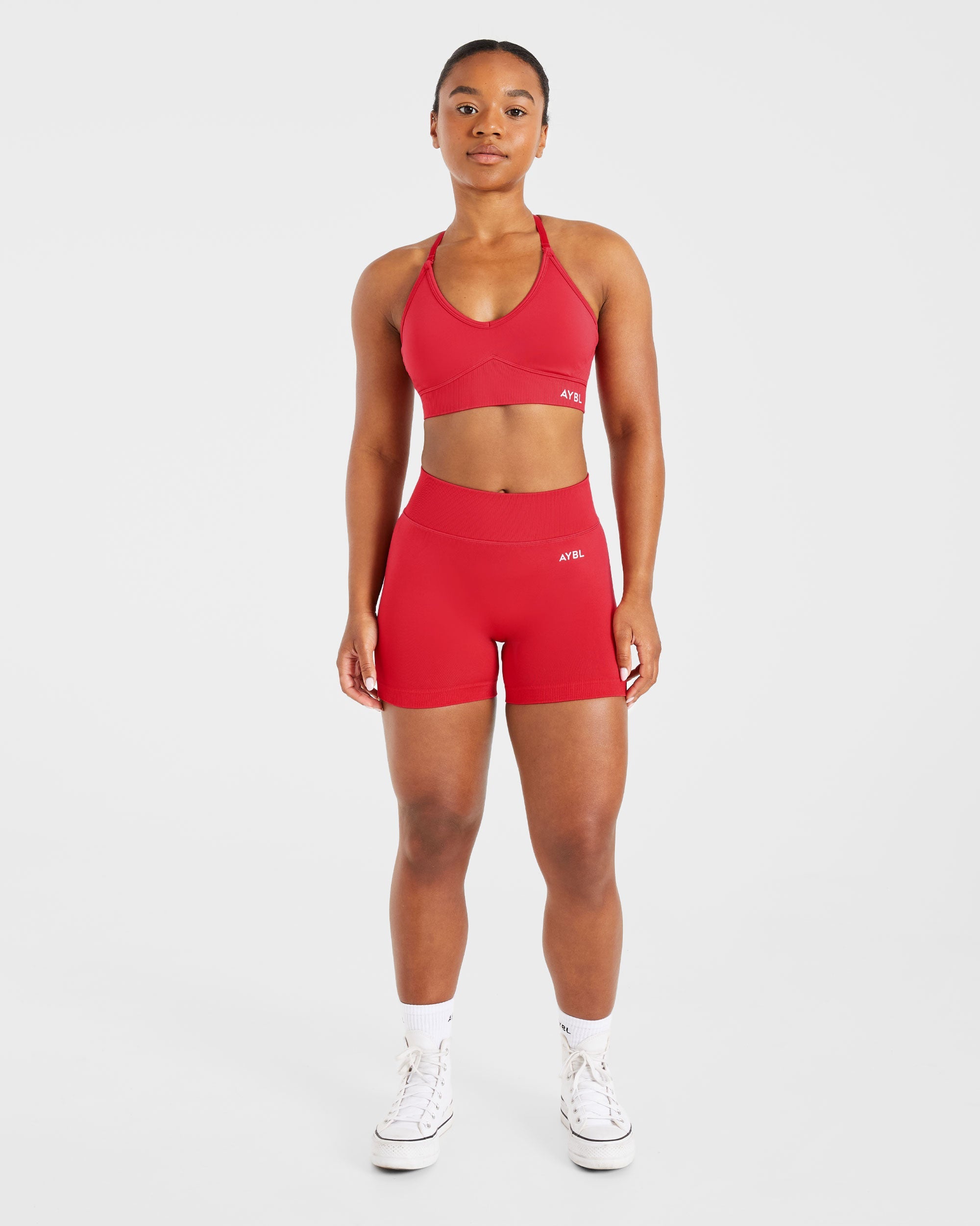Adapt Seamless Sports Bra - Salsa Rouge