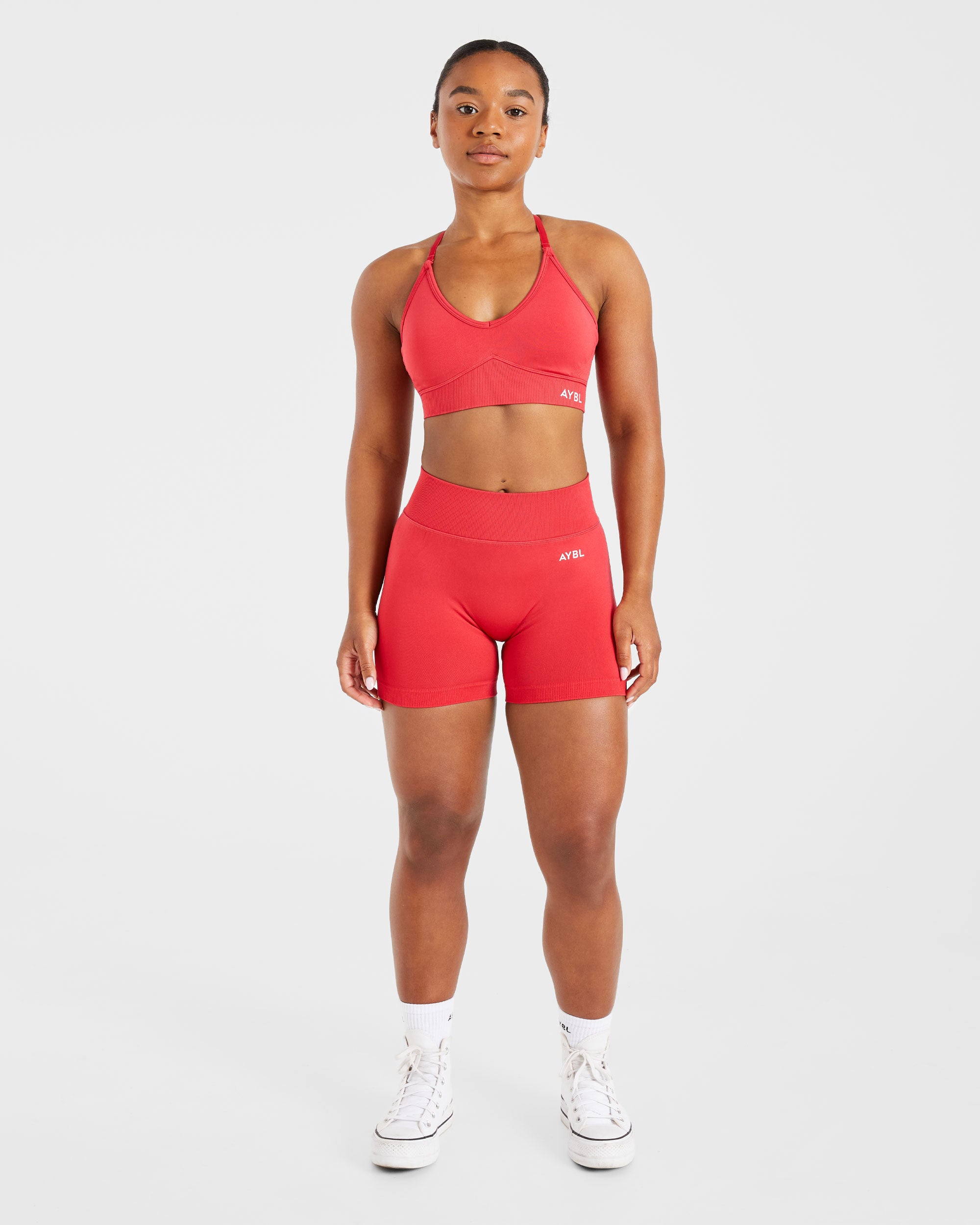 Adapt Seamless Sports Bra - Salsa Rouge