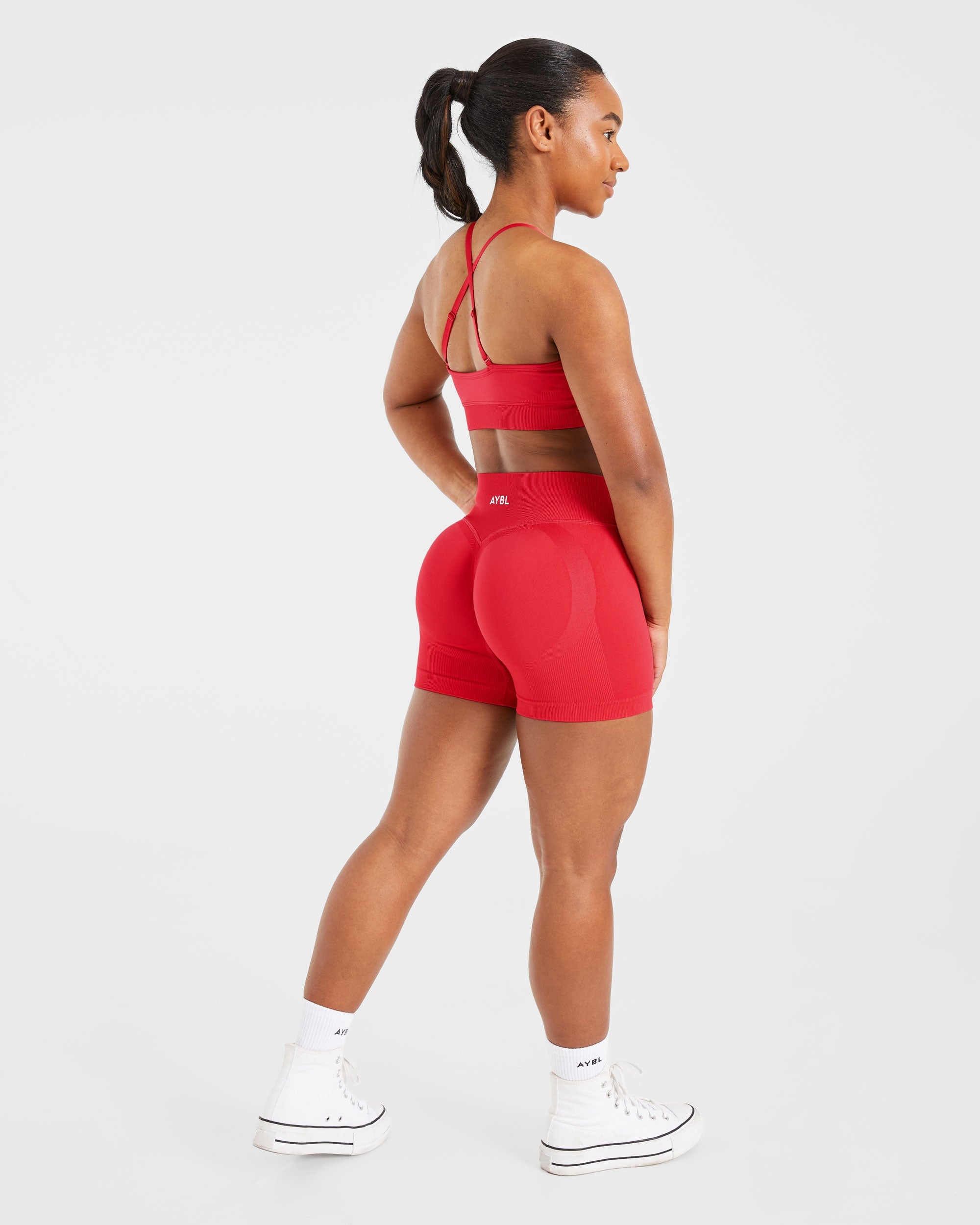 Adapt Seamless Sports Bra - Salsa Rouge