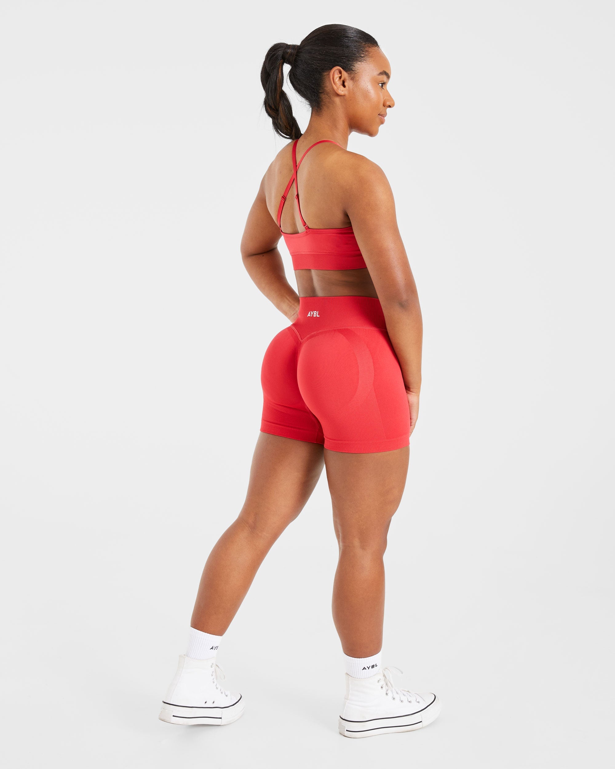 Adapt Seamless Sports Bra - Salsa Rouge