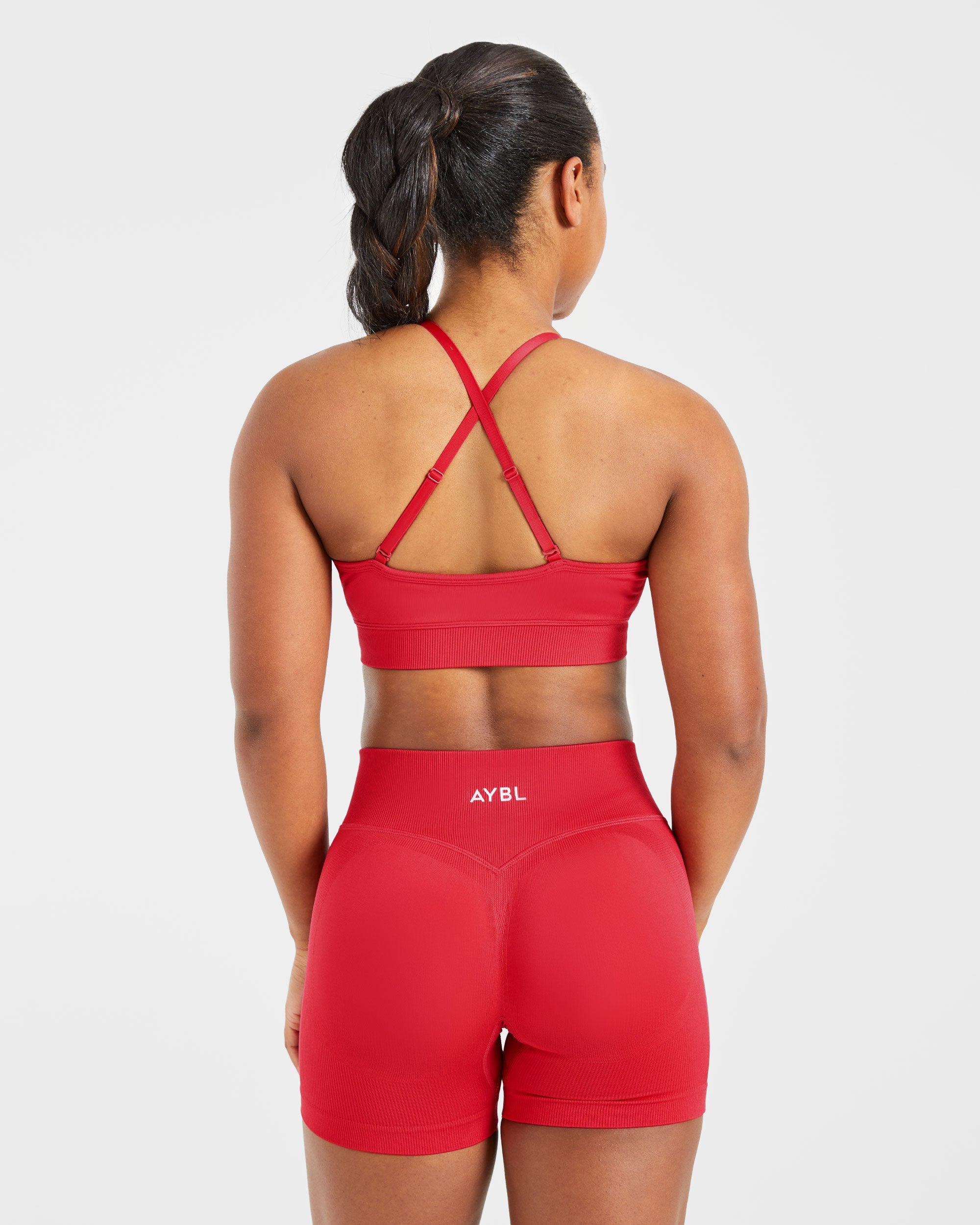Adapt Seamless Sports Bra - Salsa Rouge