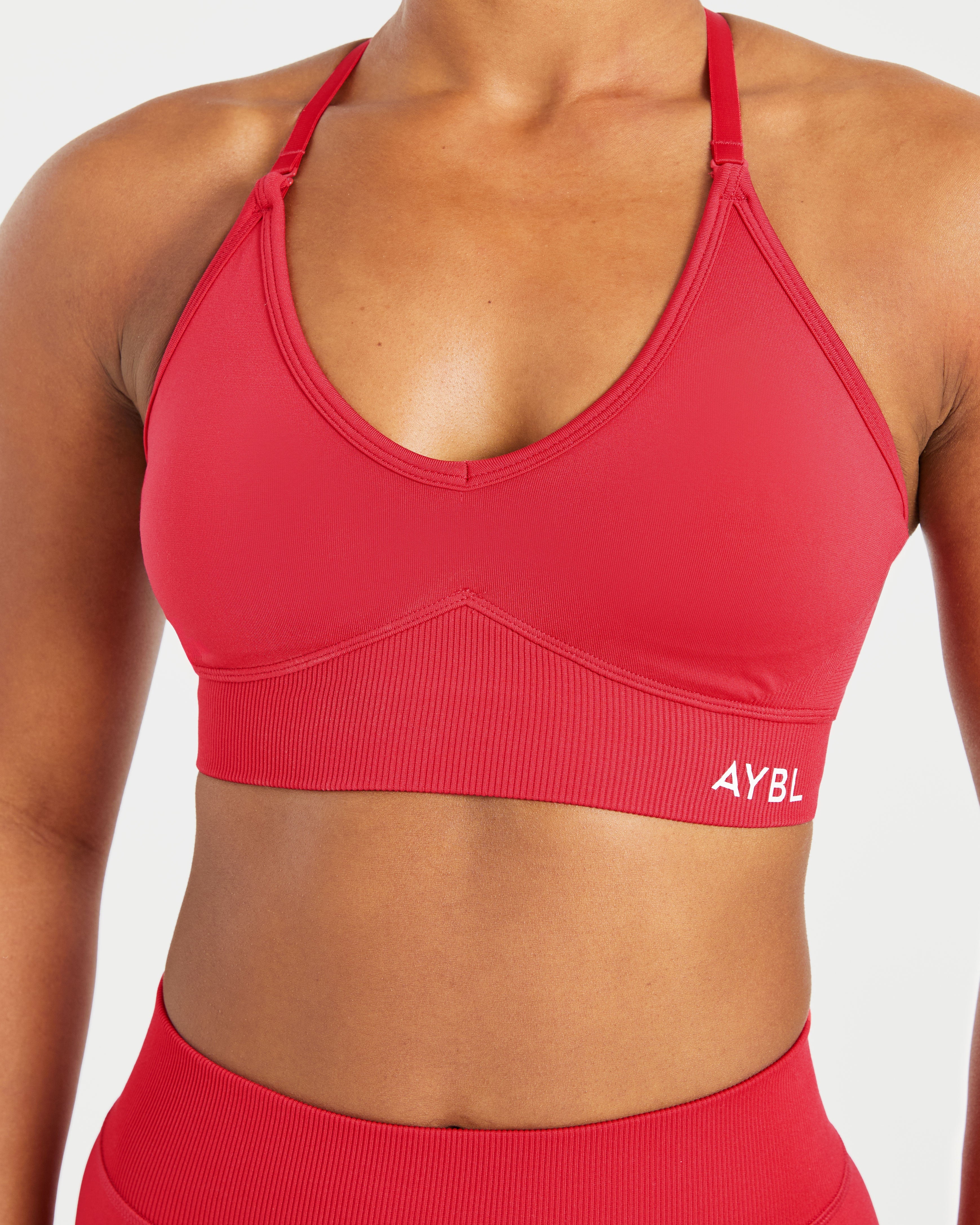 Adapt Seamless Sports Bra - Salsa Rouge