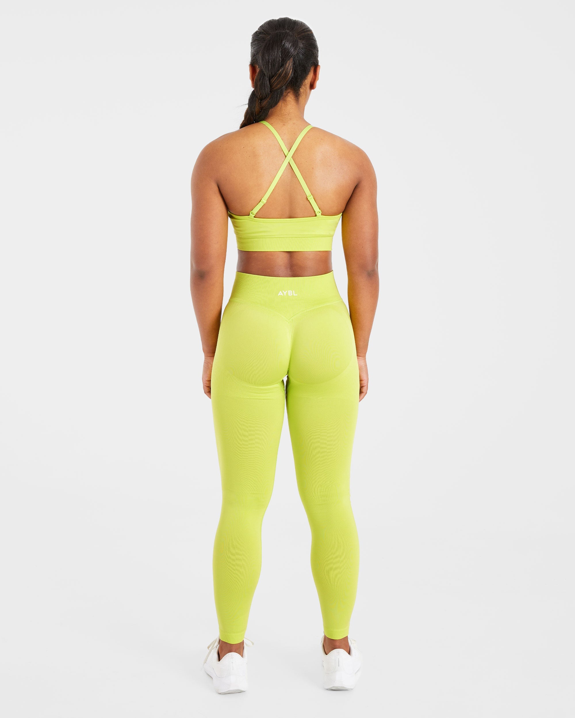 Adapt Seamless Sports Bra - Lime Vert