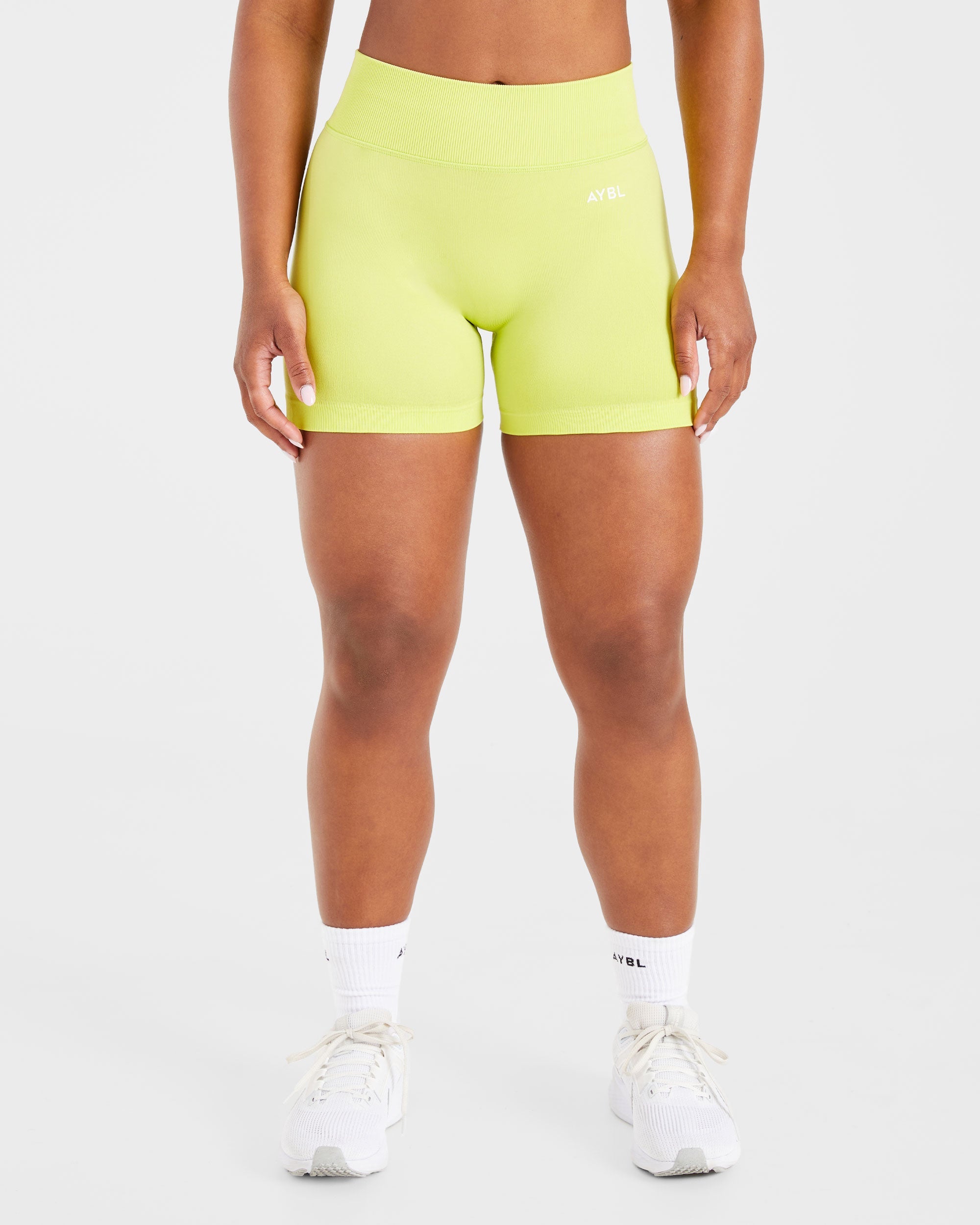 Adapt Seamless Shorts - Lime Vert