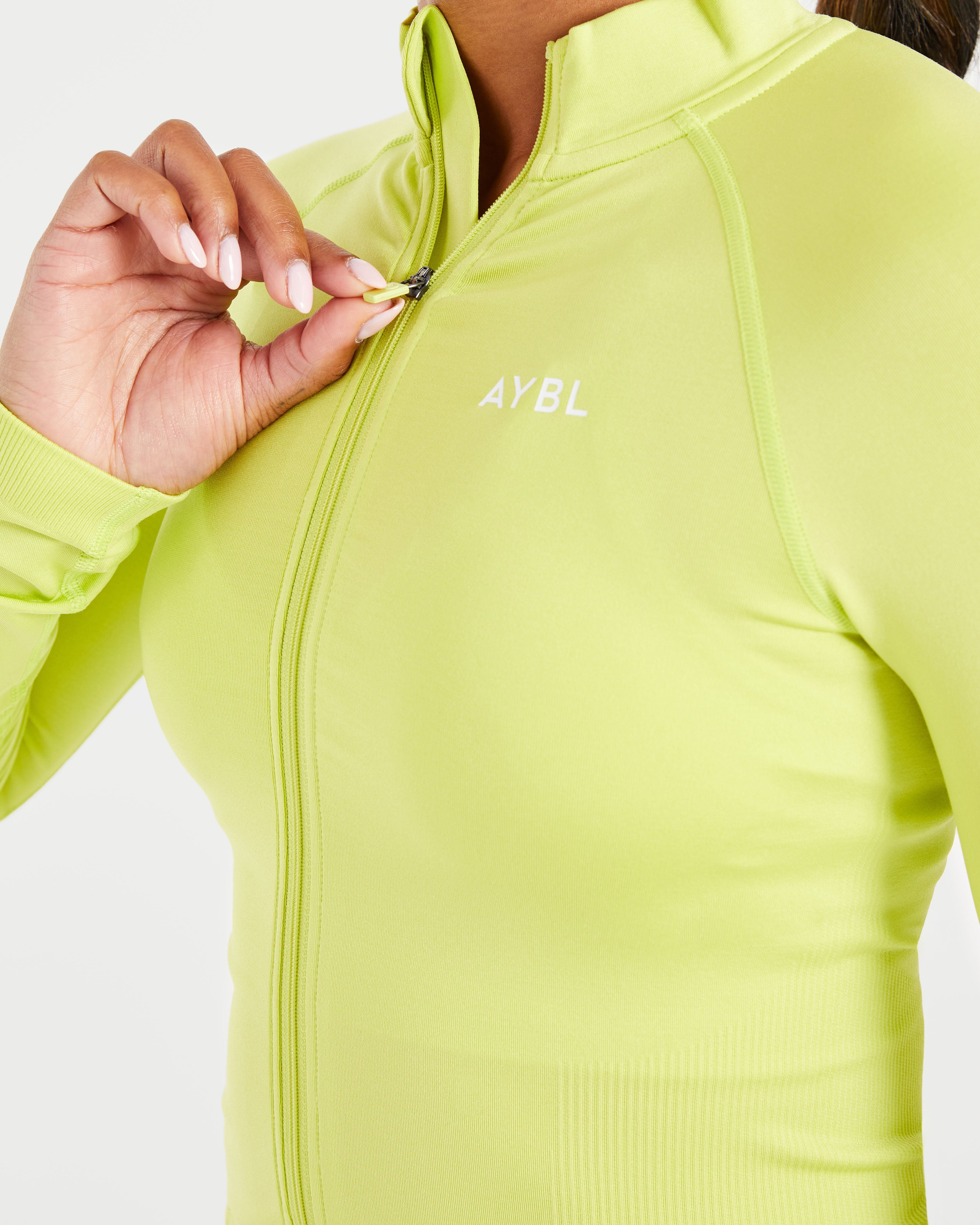 Adapt Seamless Jacket - Lime Vert
