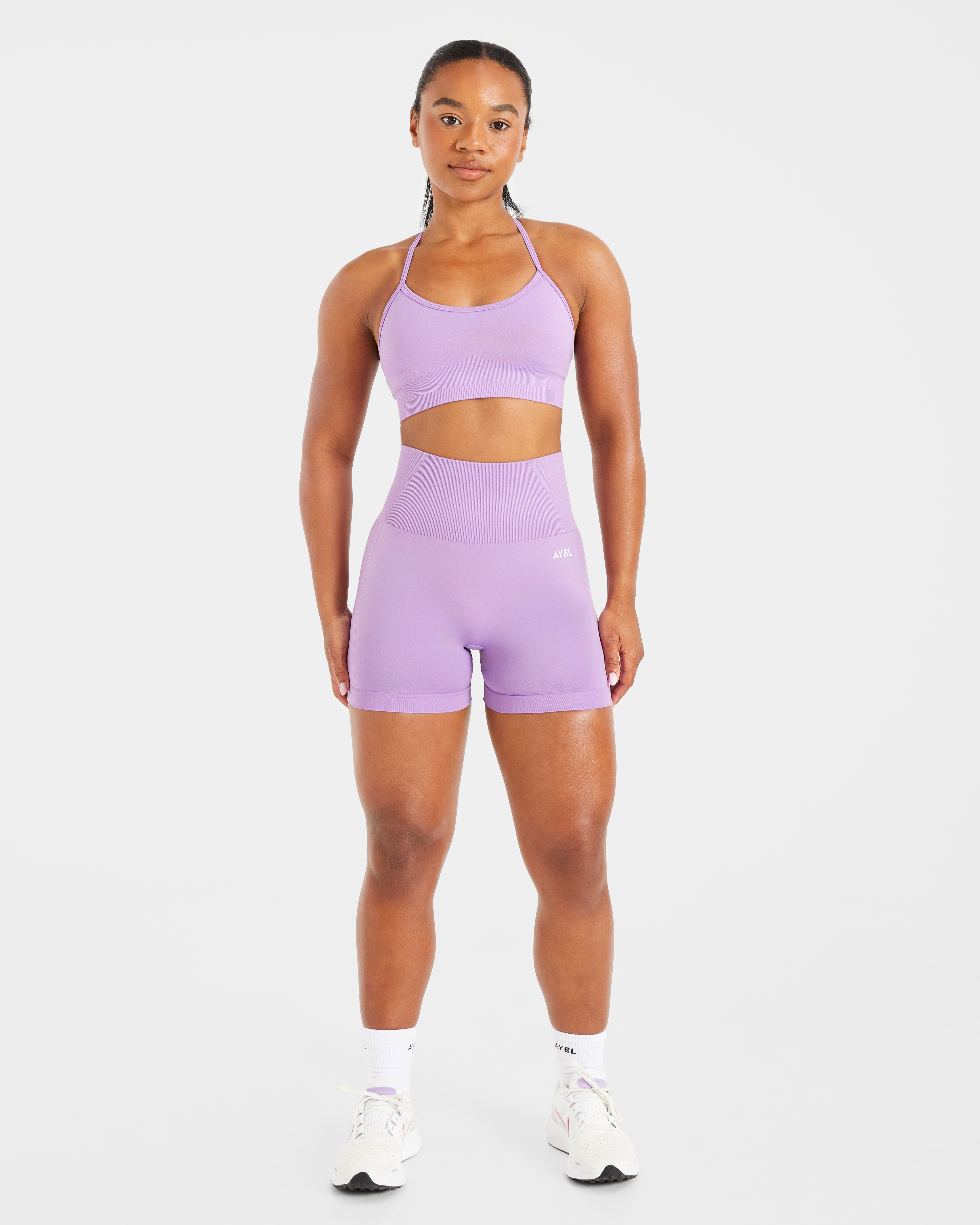 Empower Seamless Shorts - Violet