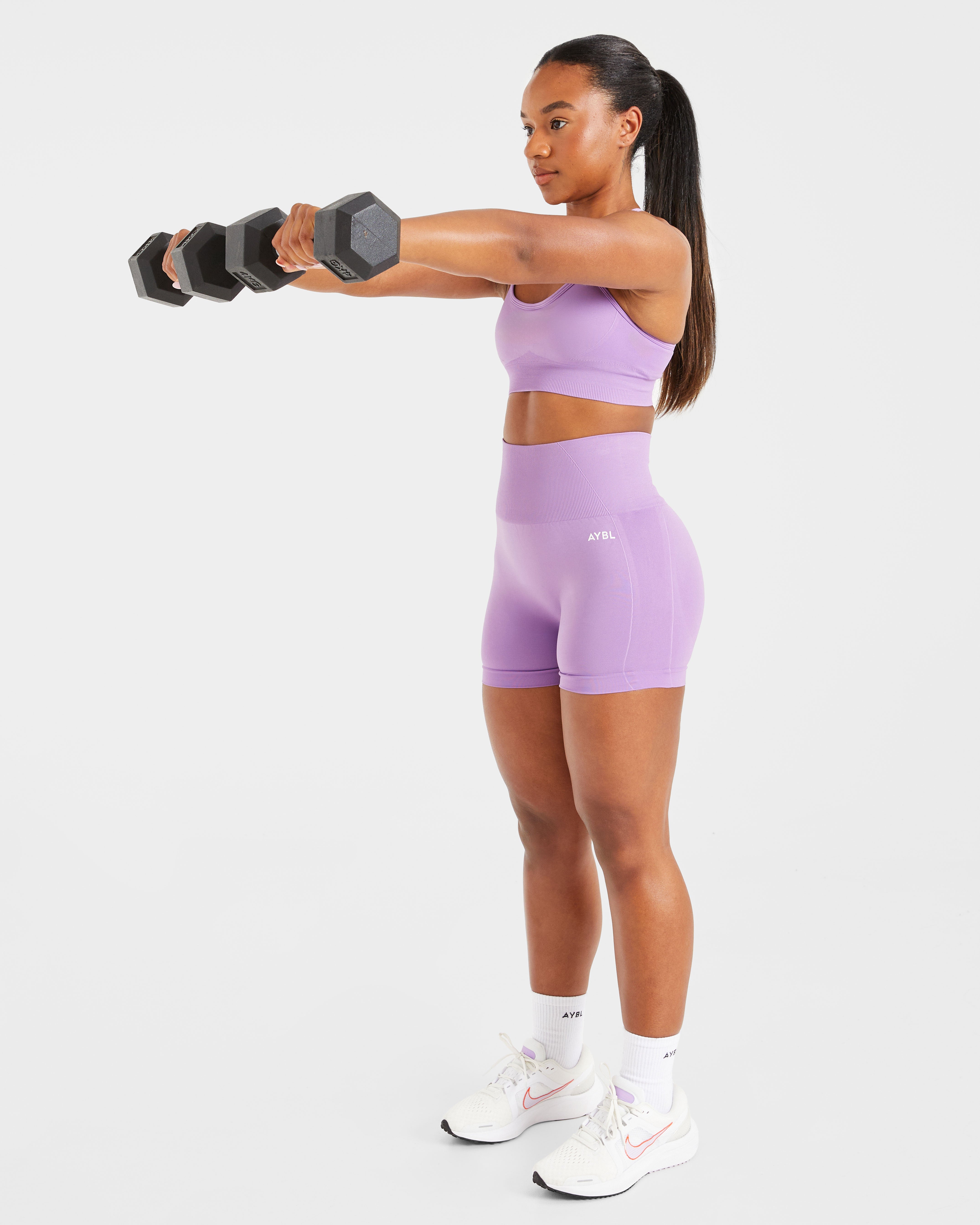 Empower Seamless Shorts - Violet