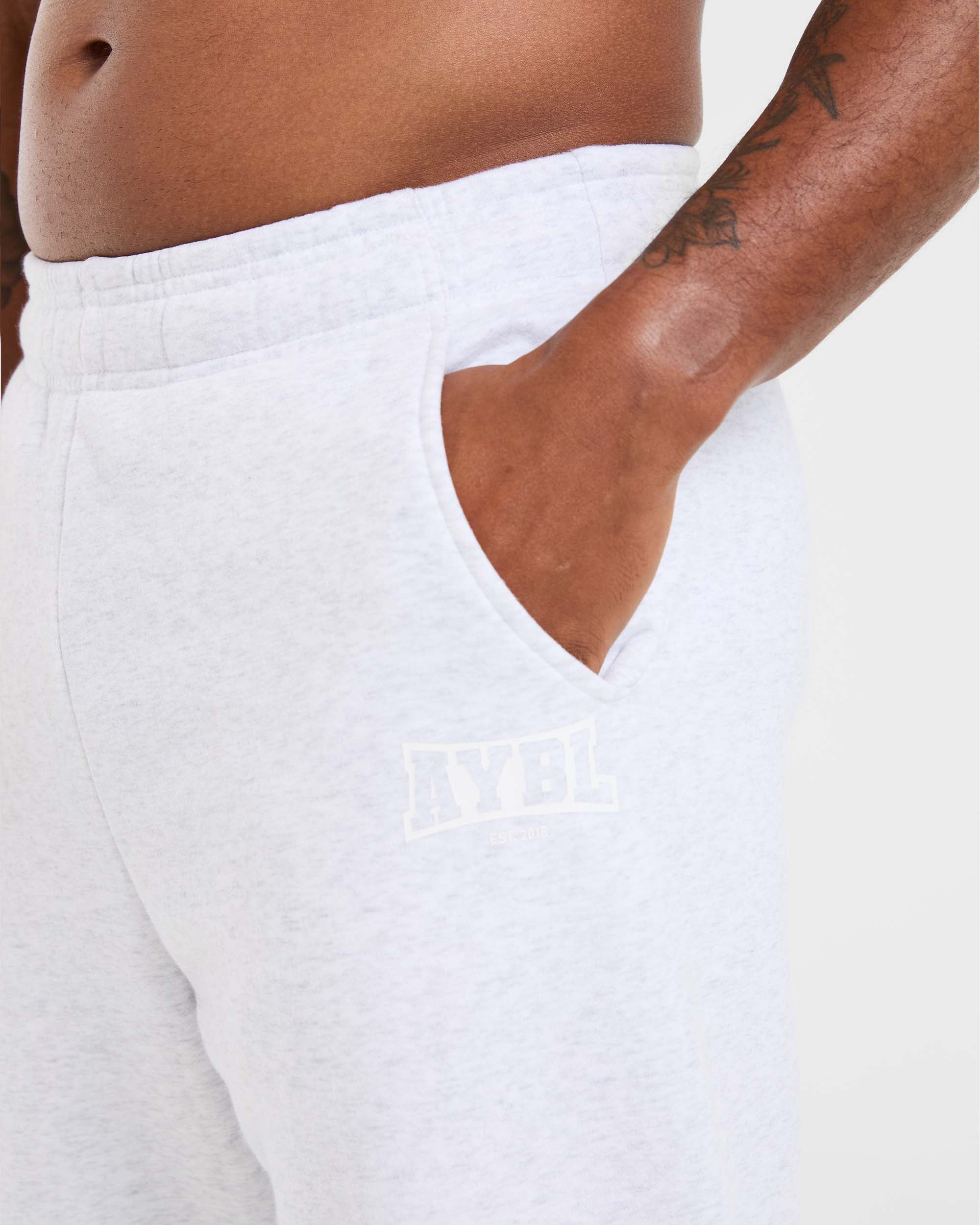 Academy Oversized Joggers - Gris Marl