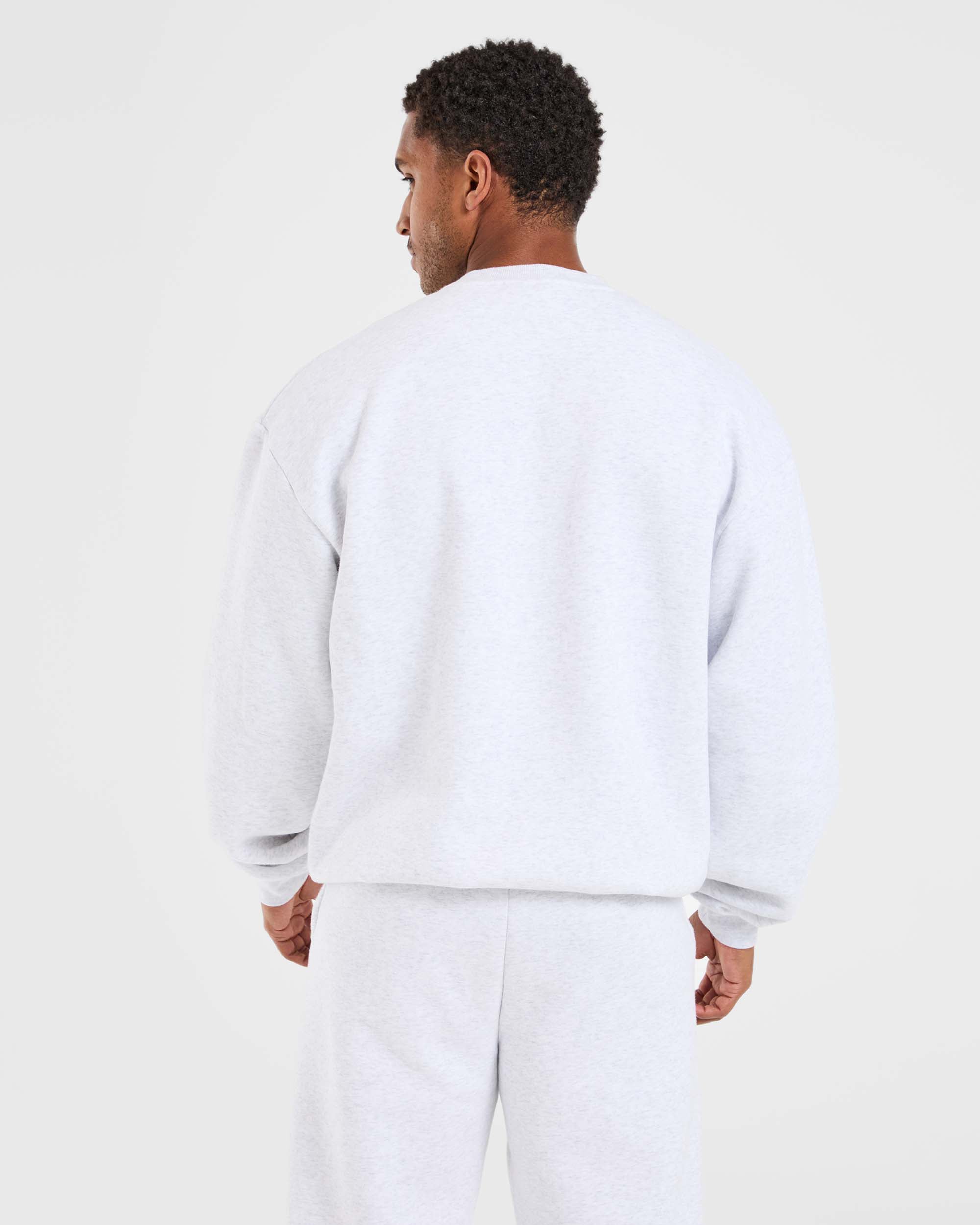 Academy Oversized Sweater - Gris Marl