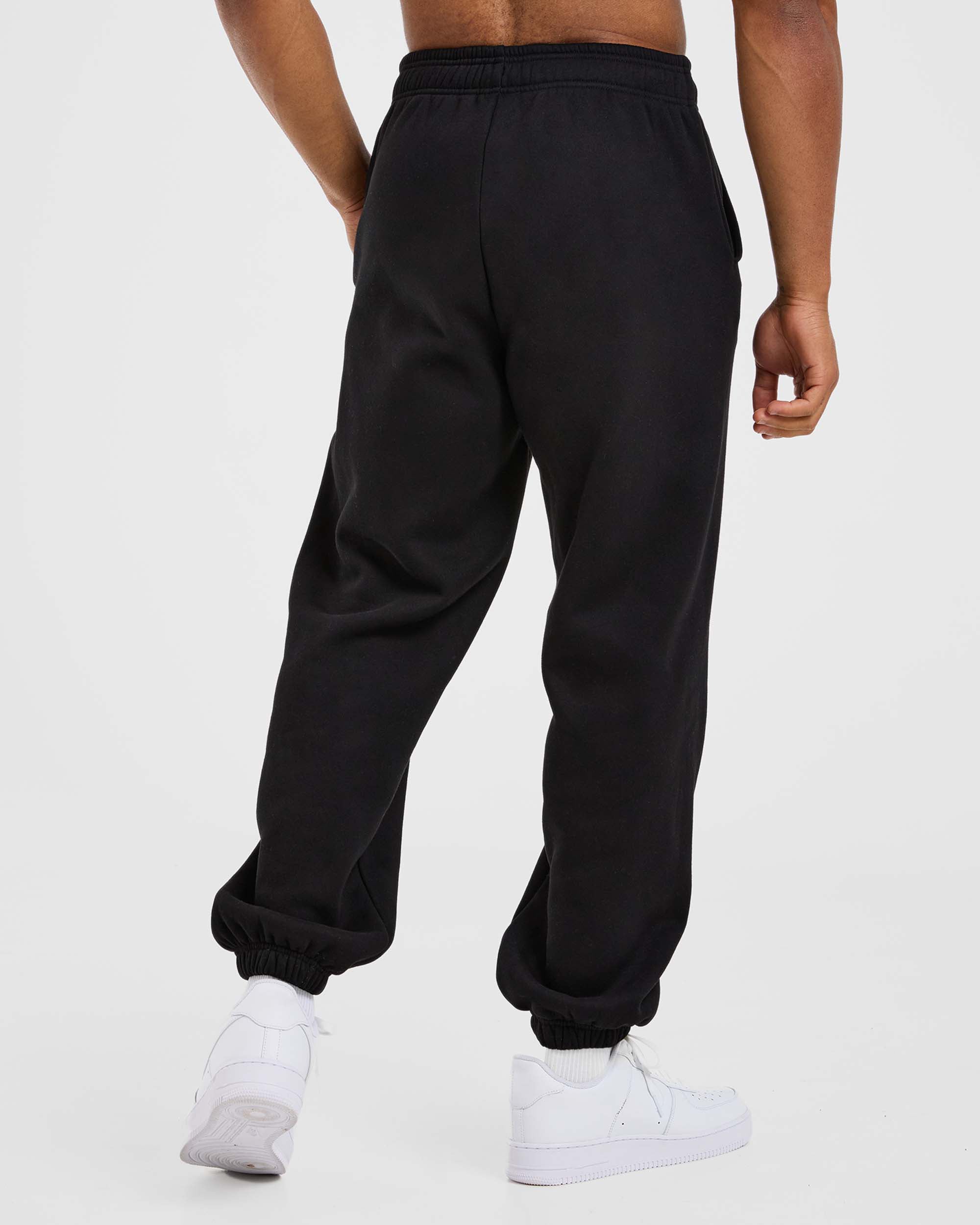 Academy Oversized Joggers - Noir