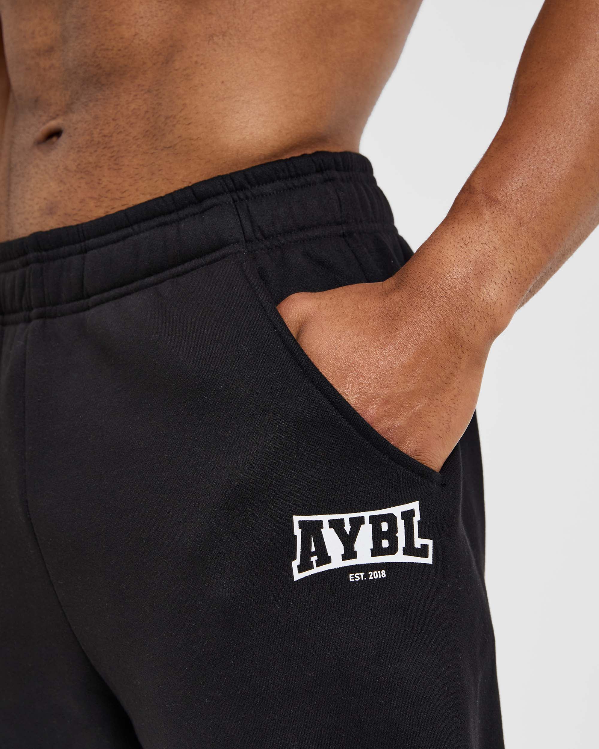 Academy Oversized Joggers - Noir