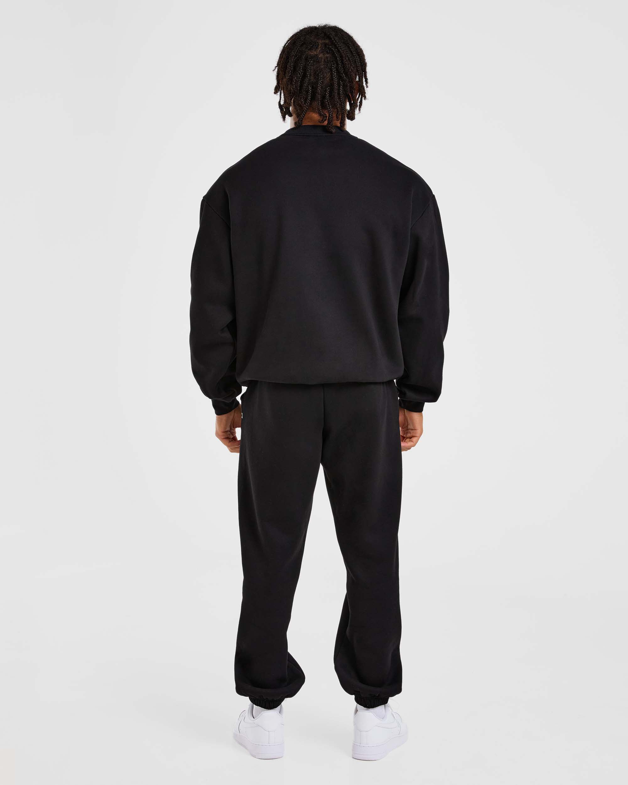 Academy Oversized Sweater - Noir