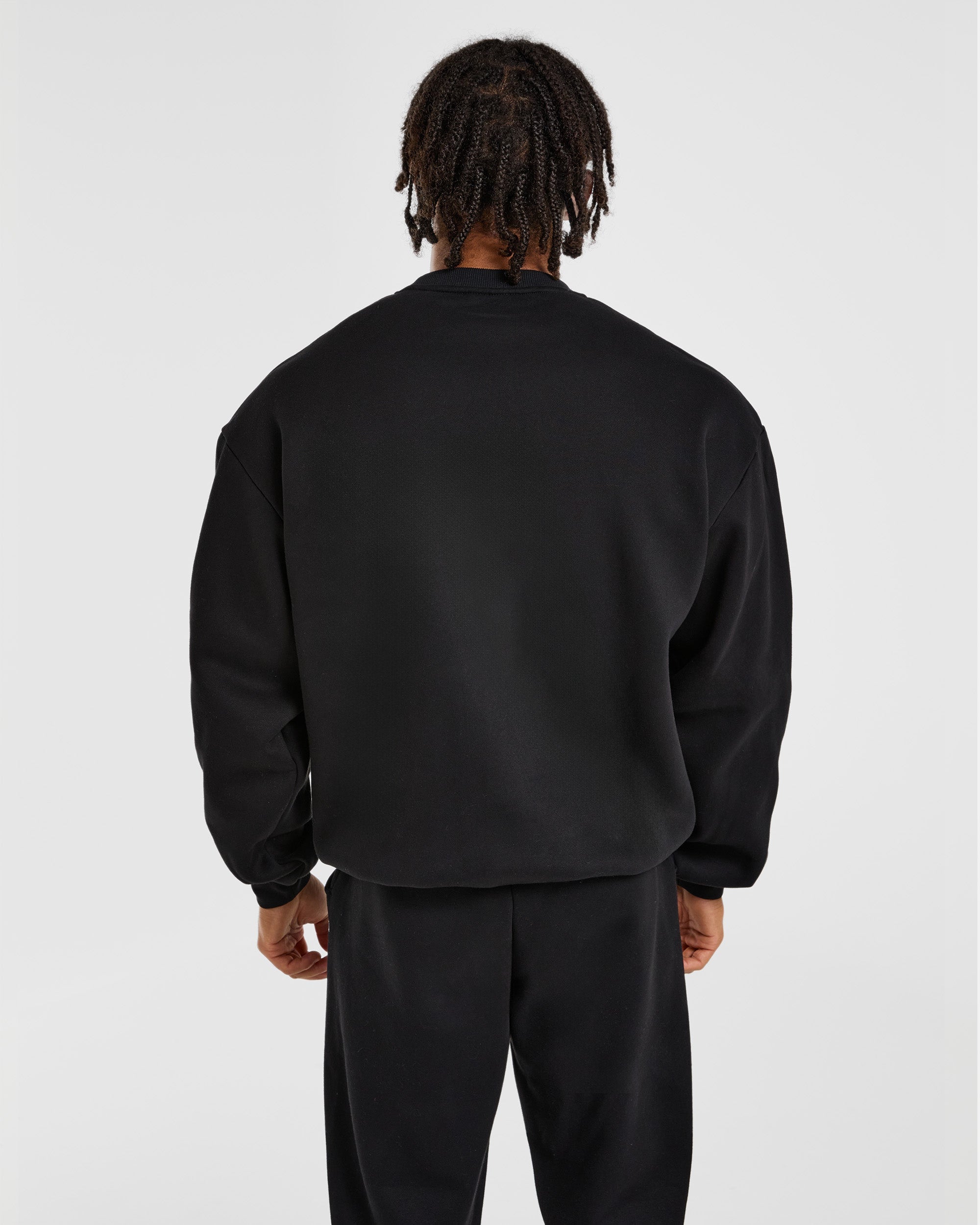 Academy Oversized Sweater - Noir