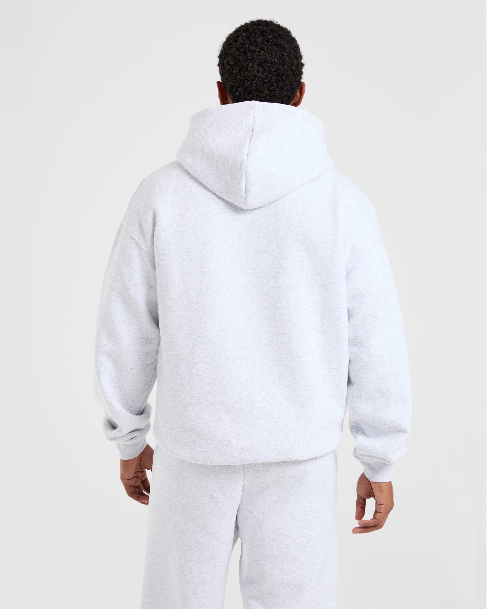 Academy Oversized Hoodie - Gris Marl